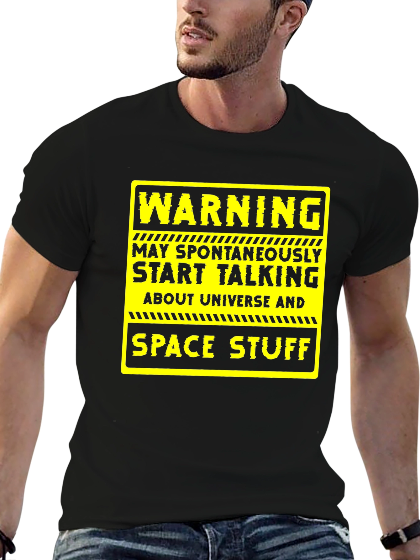 Warning Universe Space Stuff T-Shirt