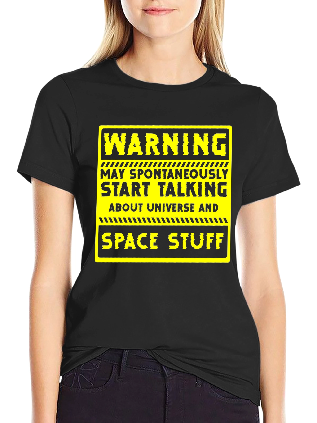 Warning Universe Space Stuff T-Shirt