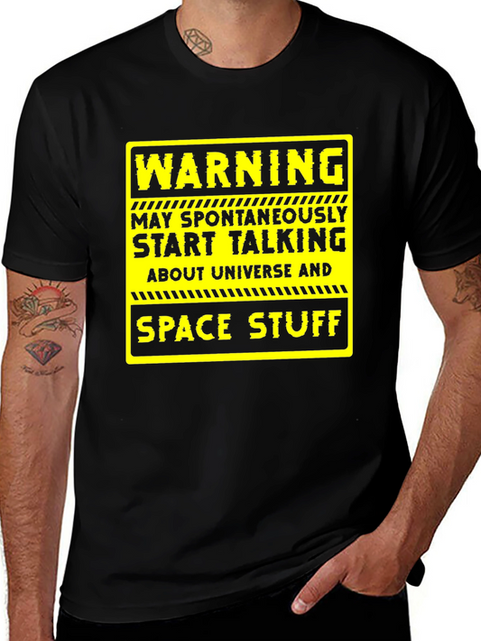 Warning Universe Space Stuff T-Shirt