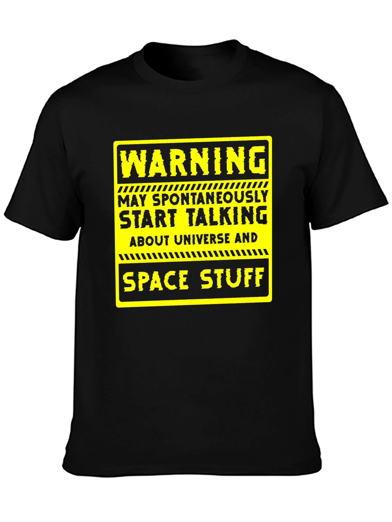 Warning Universe Space Stuff T-Shirt