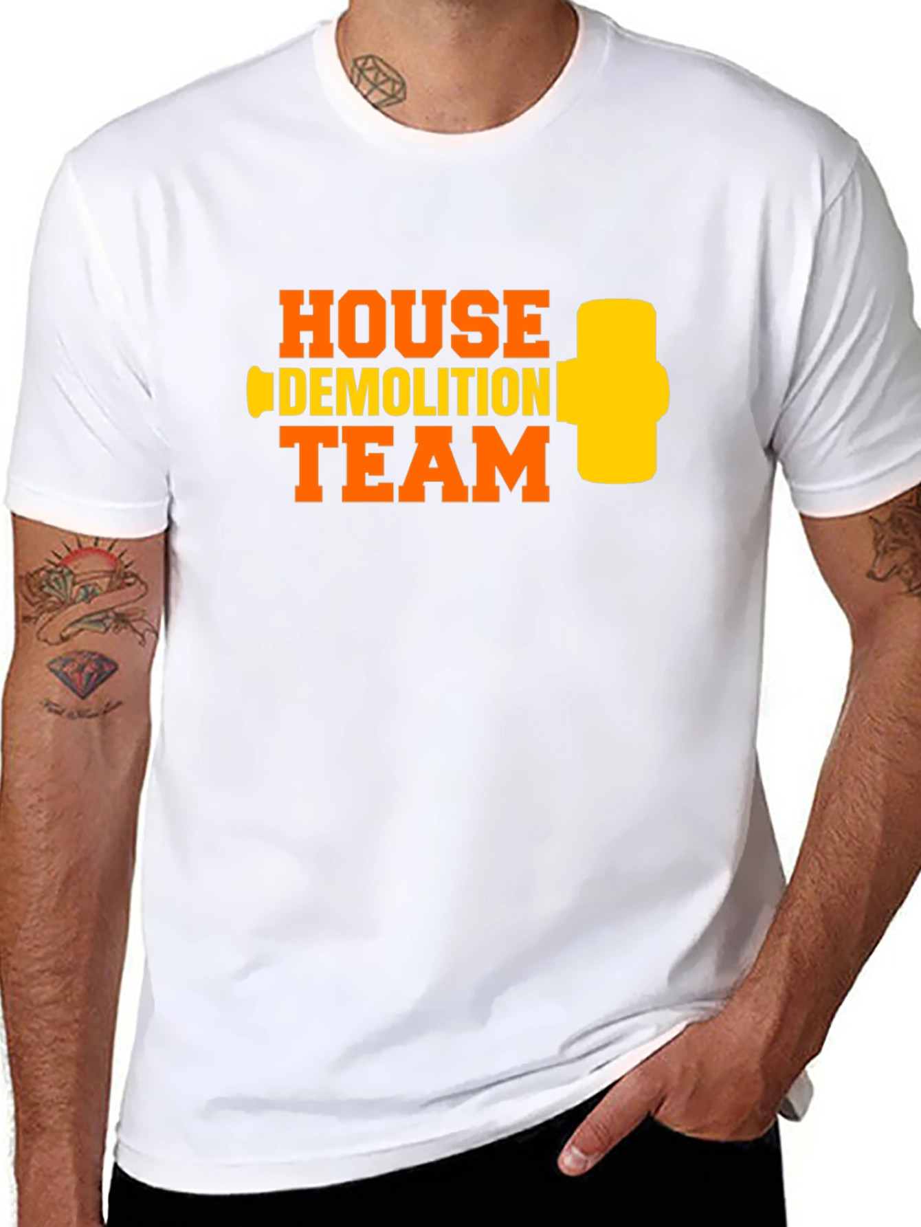 House Demolition Team Graphic Tee