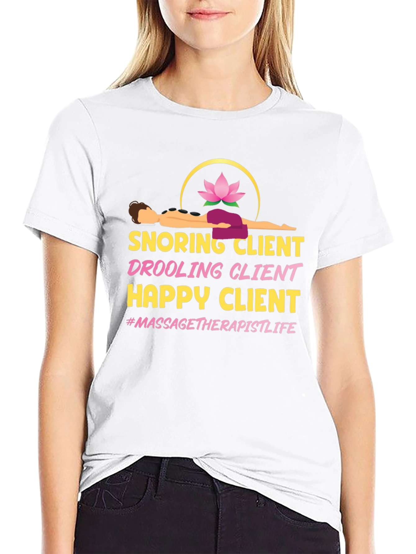 Massage Therapist Life T-Shirt - Funny Spa Client Tee