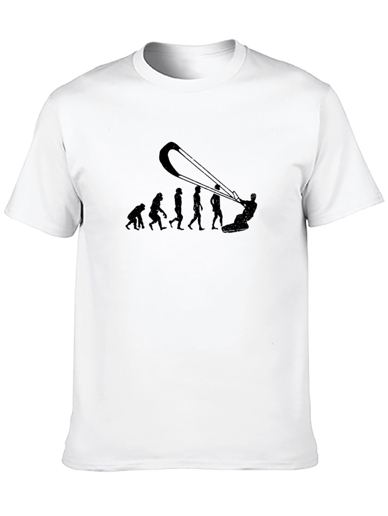 Kite Evolution T-Shirt - Funny Kitesurfing Tee