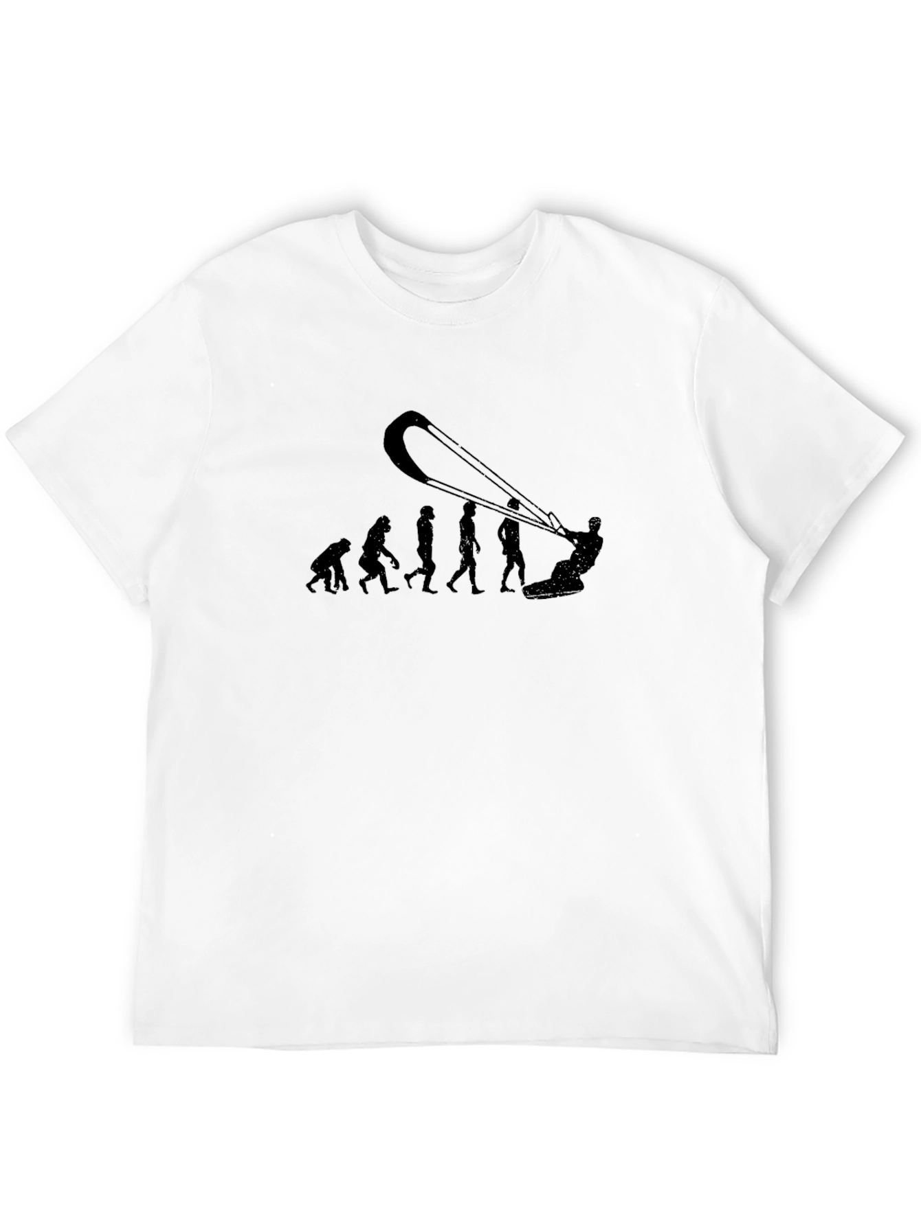 Kite Evolution T-Shirt - Funny Kitesurfing Tee