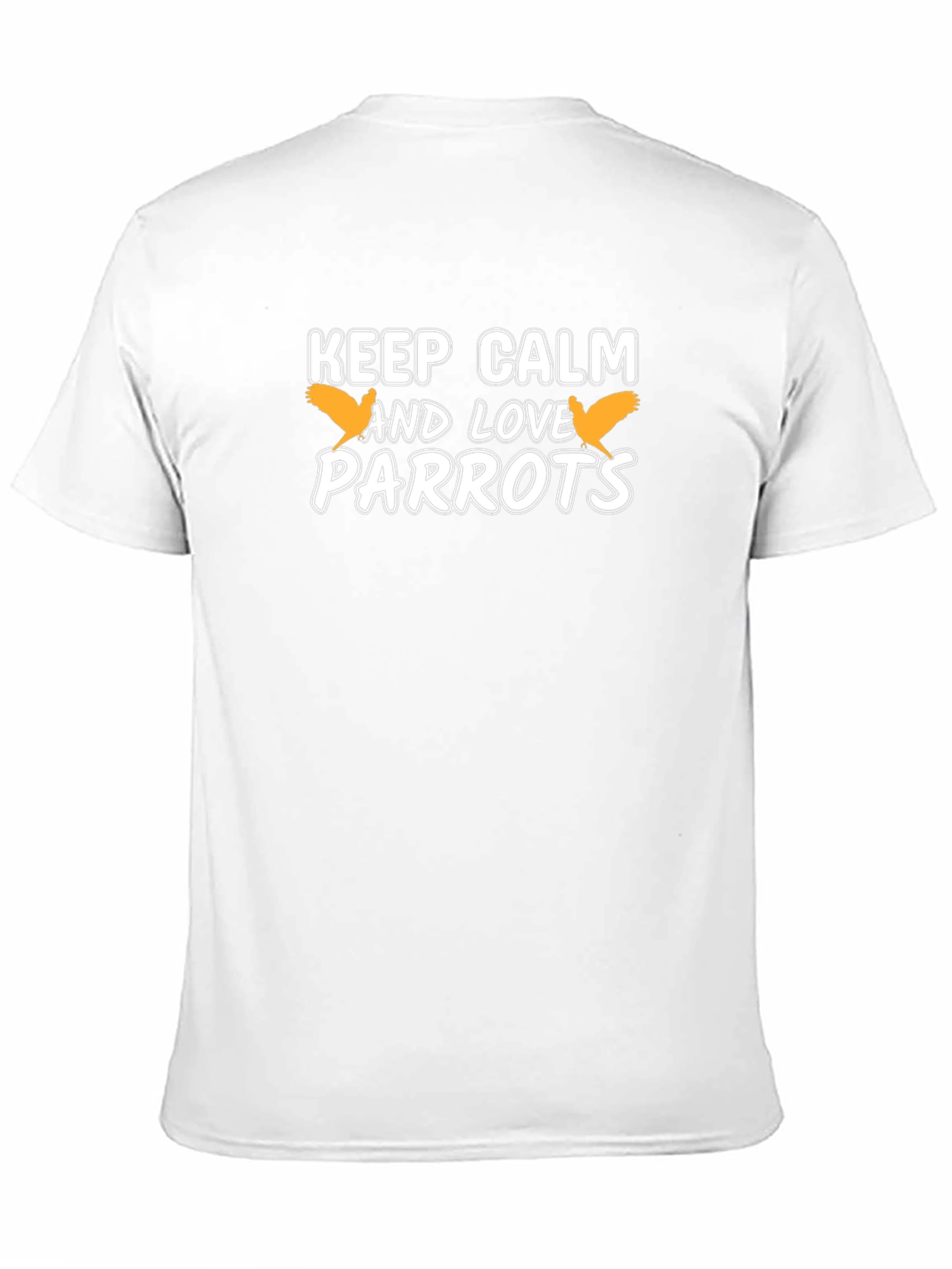 Keep Calm & Love Parrots Graphic T-Shirt