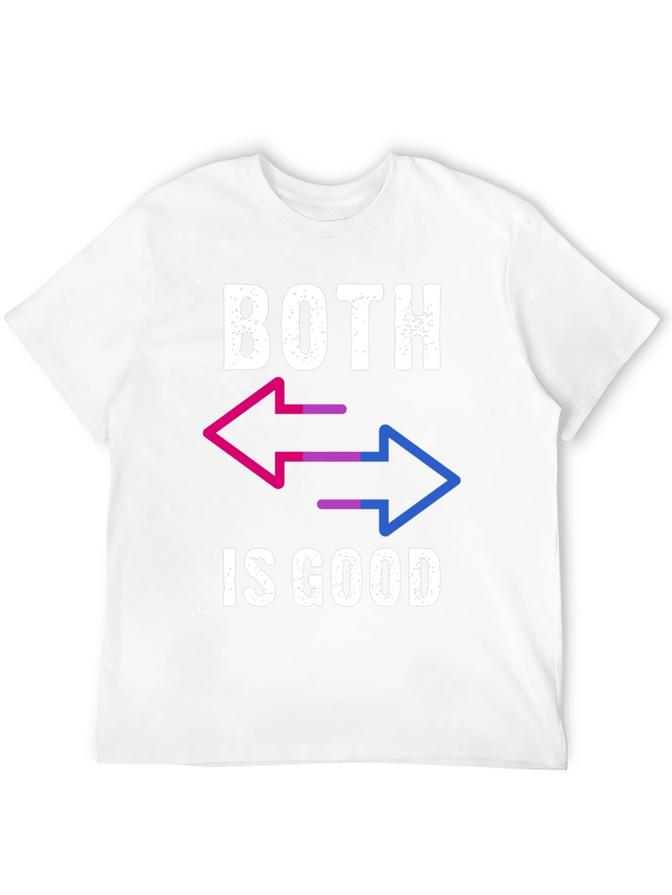 Bisexual Pride Graphic Tee - Both Is Good