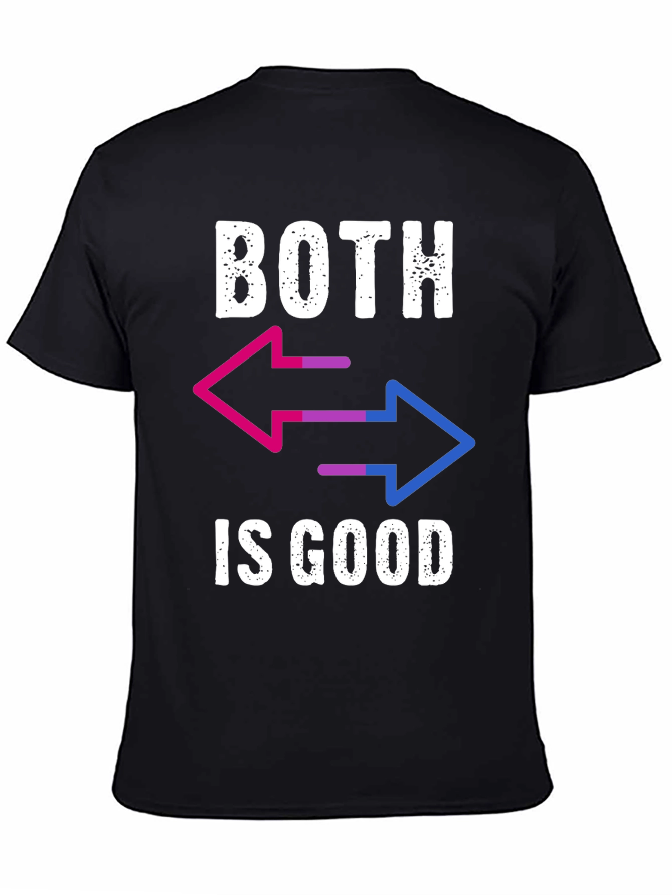 Bisexual Pride Graphic Tee - Both Is Good
