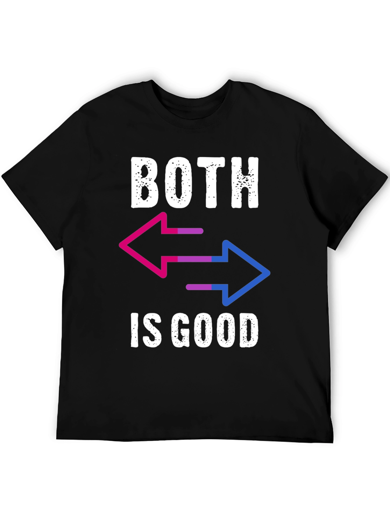 Bisexual Pride Graphic Tee - Both Is Good