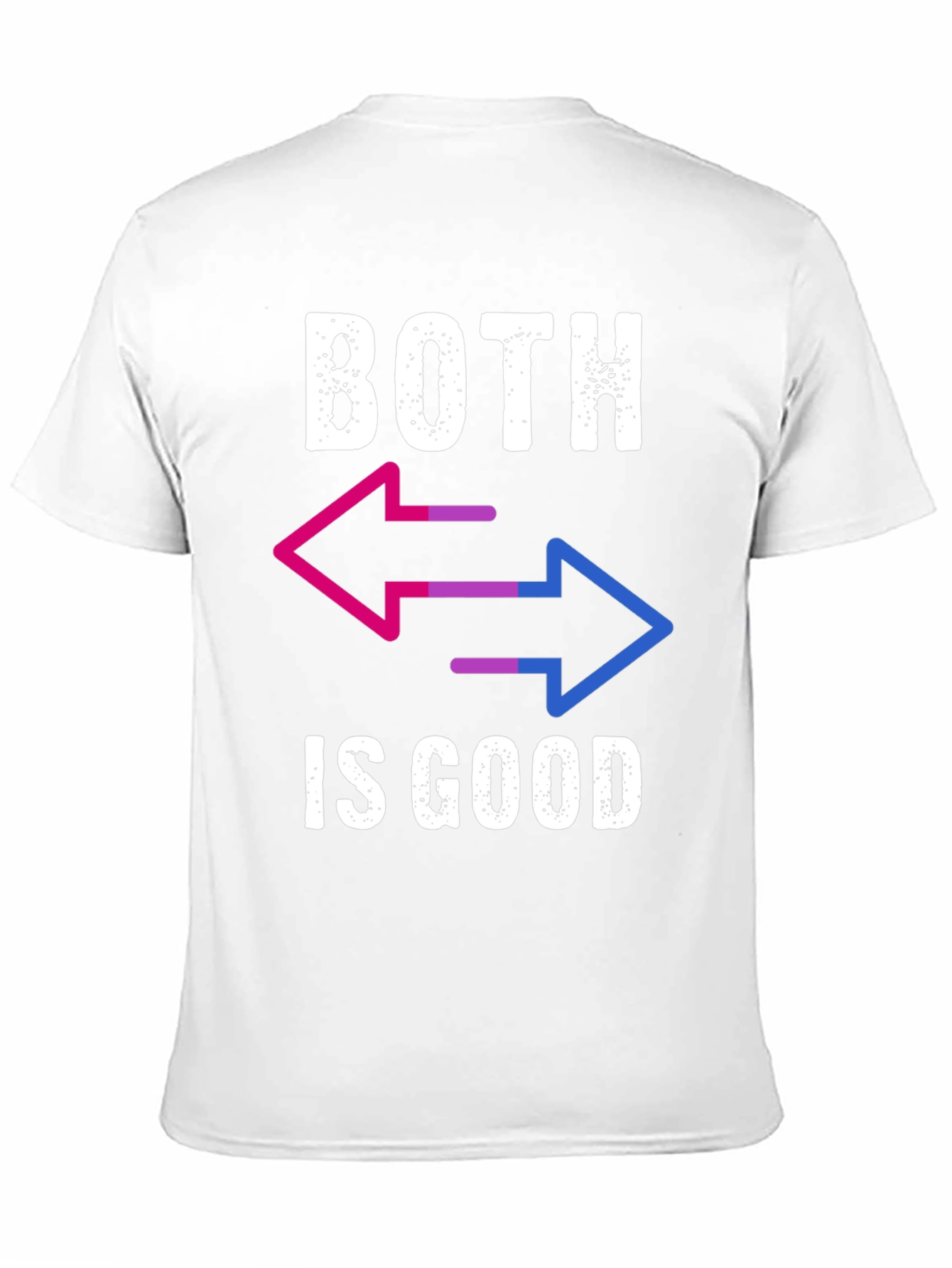 Bisexual Pride Graphic Tee - Both Is Good