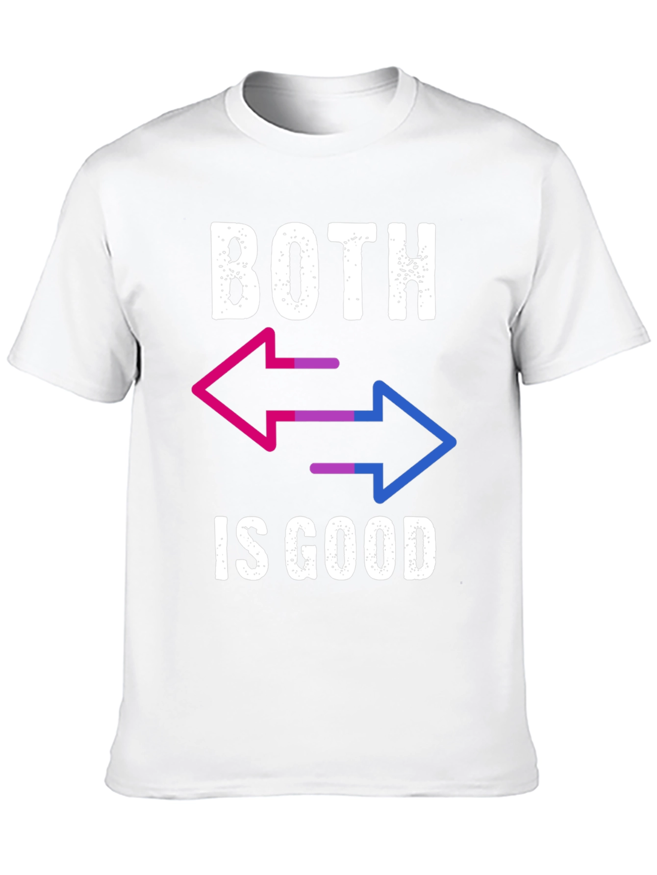 Bisexual Pride Graphic Tee - Both Is Good
