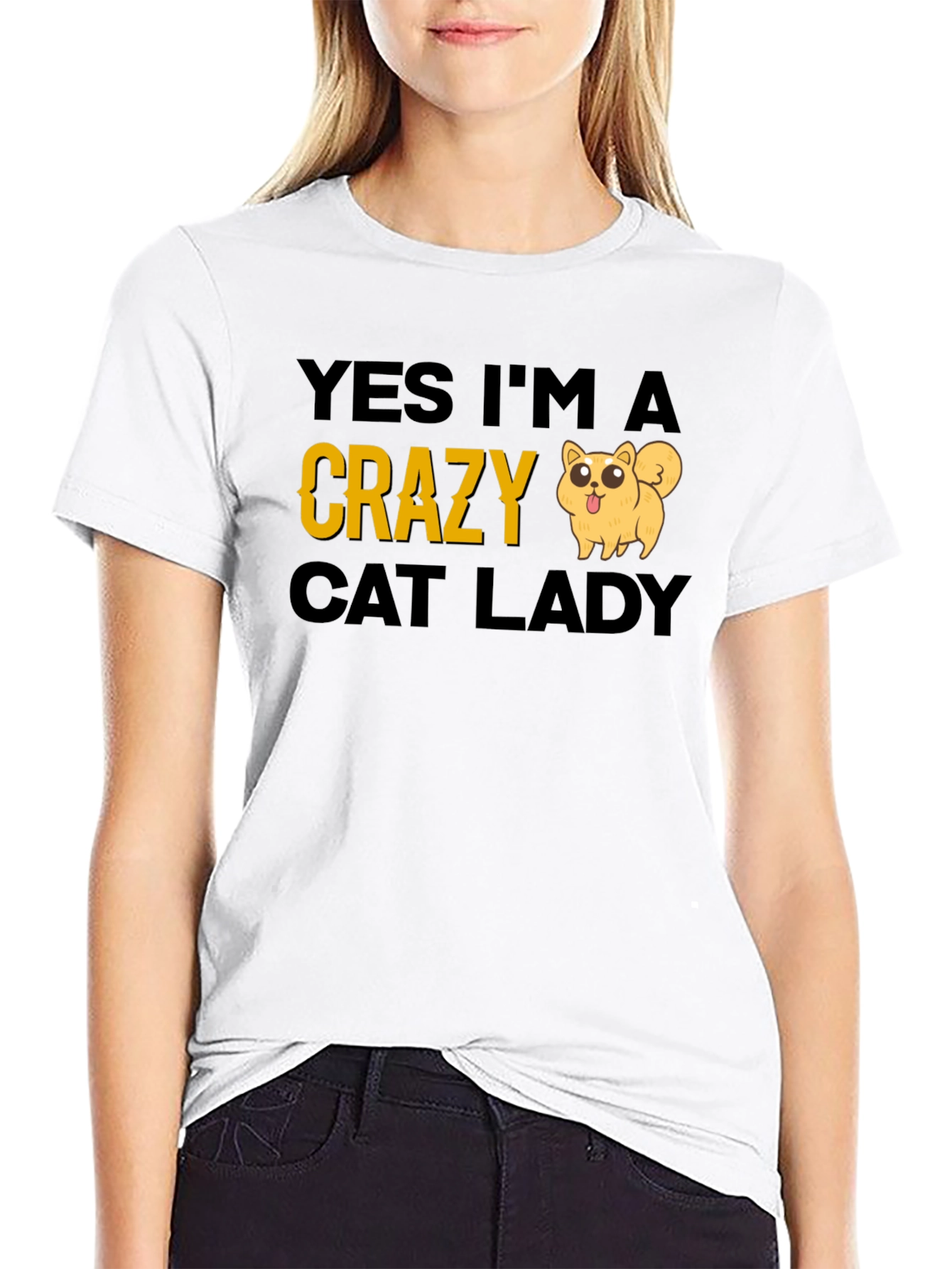 Crazy Cat Lady T-Shirt - Funny Cat Lover Tee
