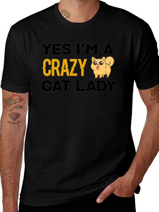 Crazy Cat Lady T-Shirt - Funny Cat Lover Tee