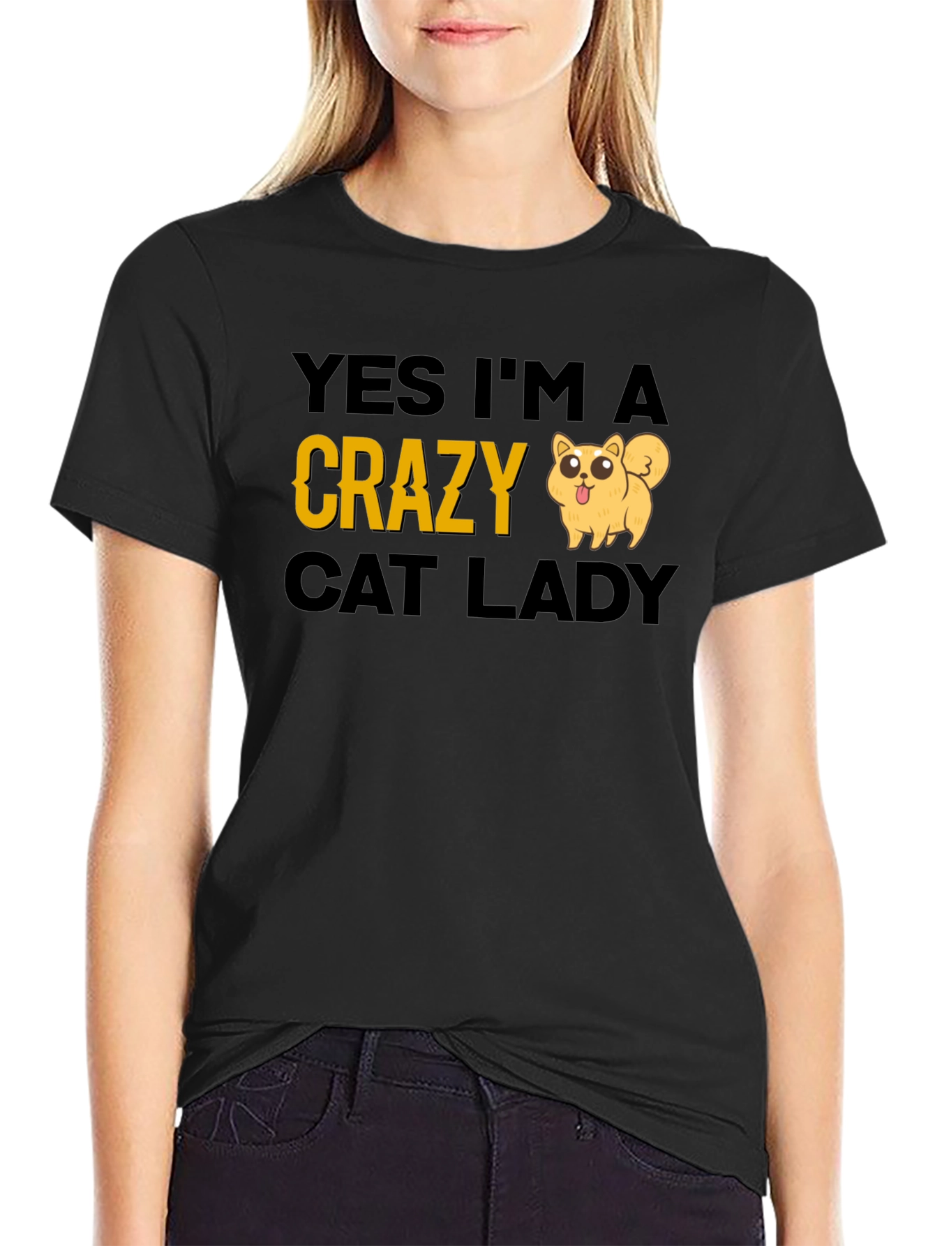Crazy Cat Lady T-Shirt - Funny Cat Lover Tee