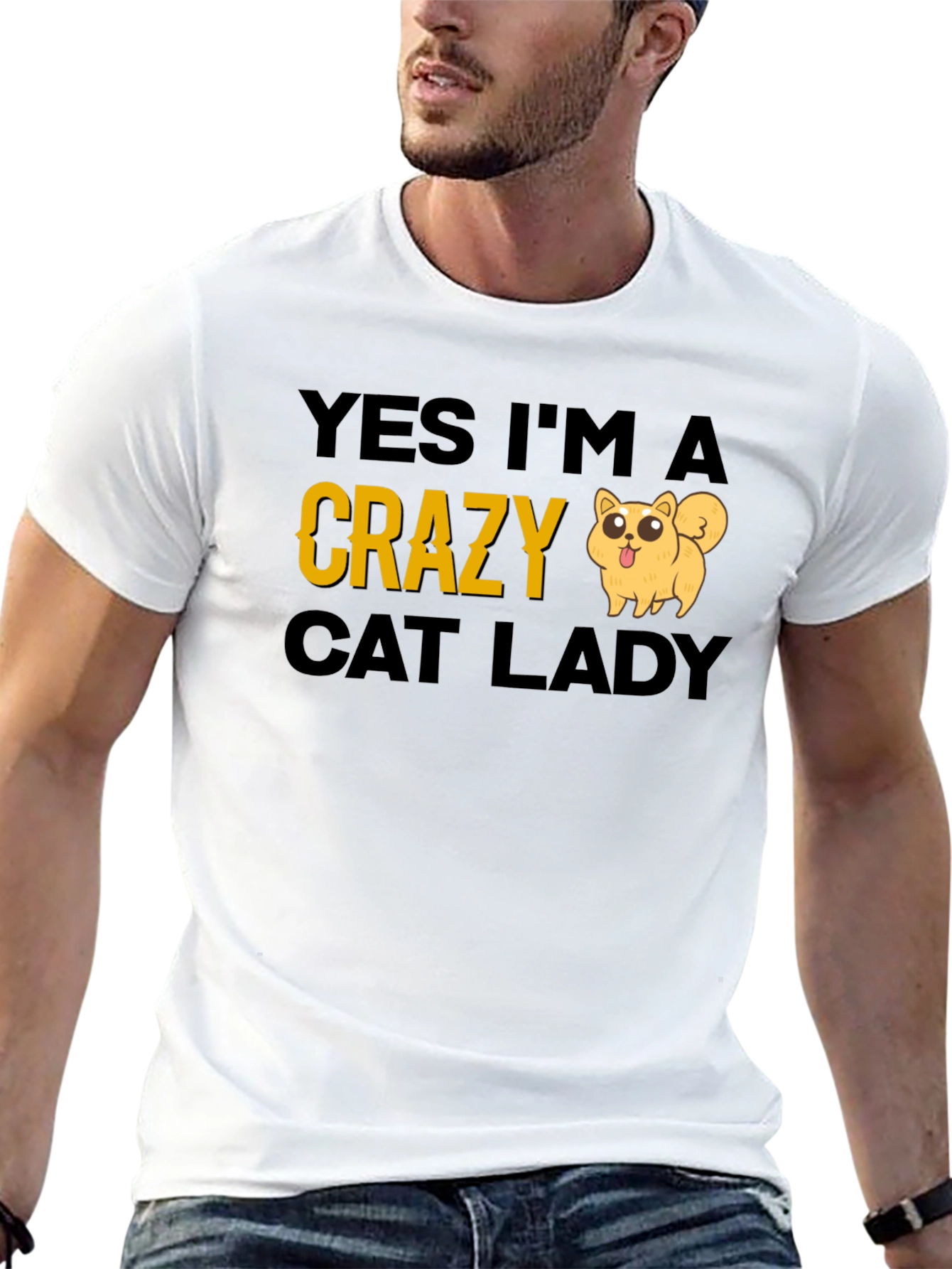 Crazy Cat Lady T-Shirt - Funny Cat Lover Tee