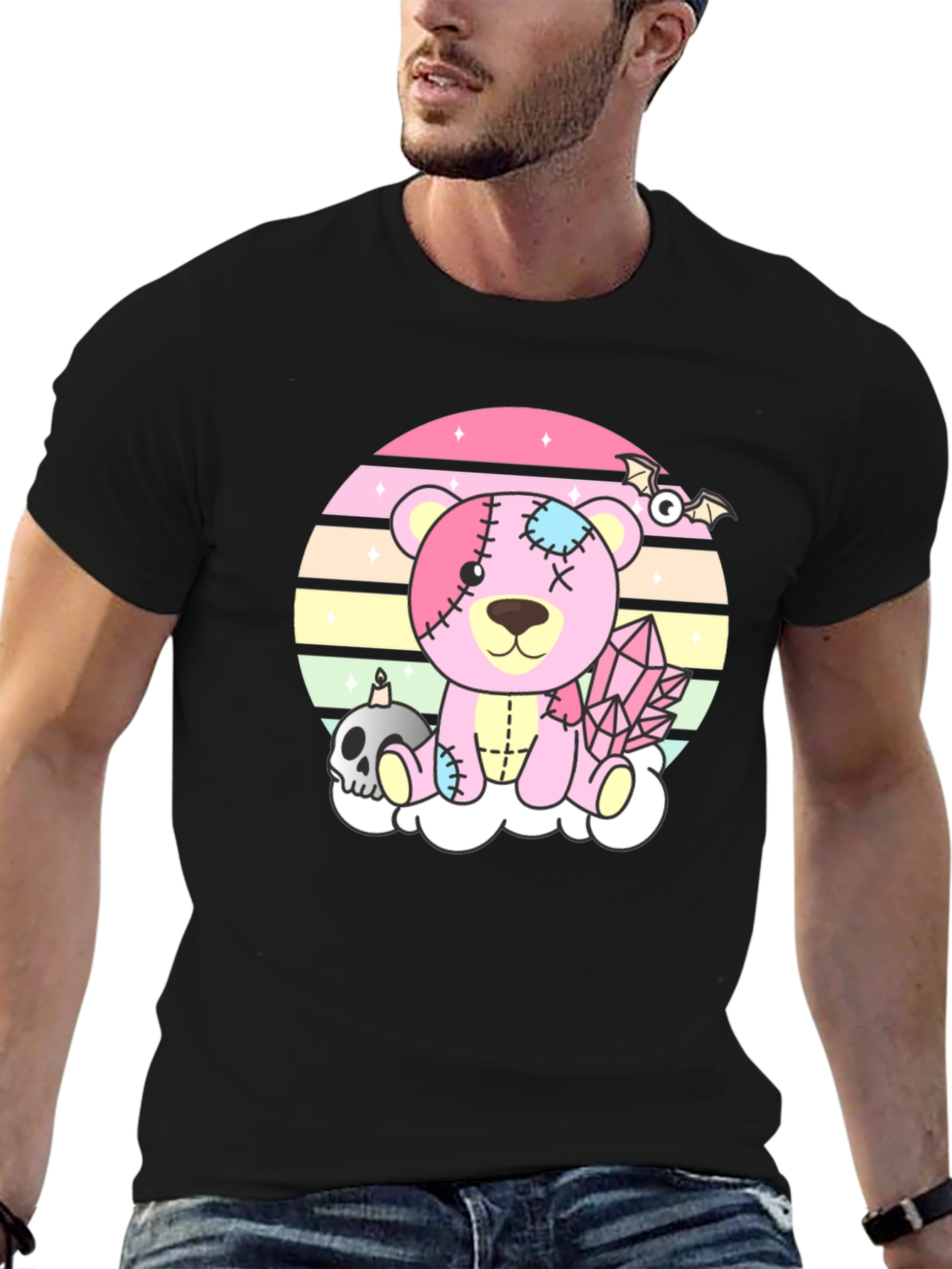 Pastel Goth Teddy Bear T-Shirt