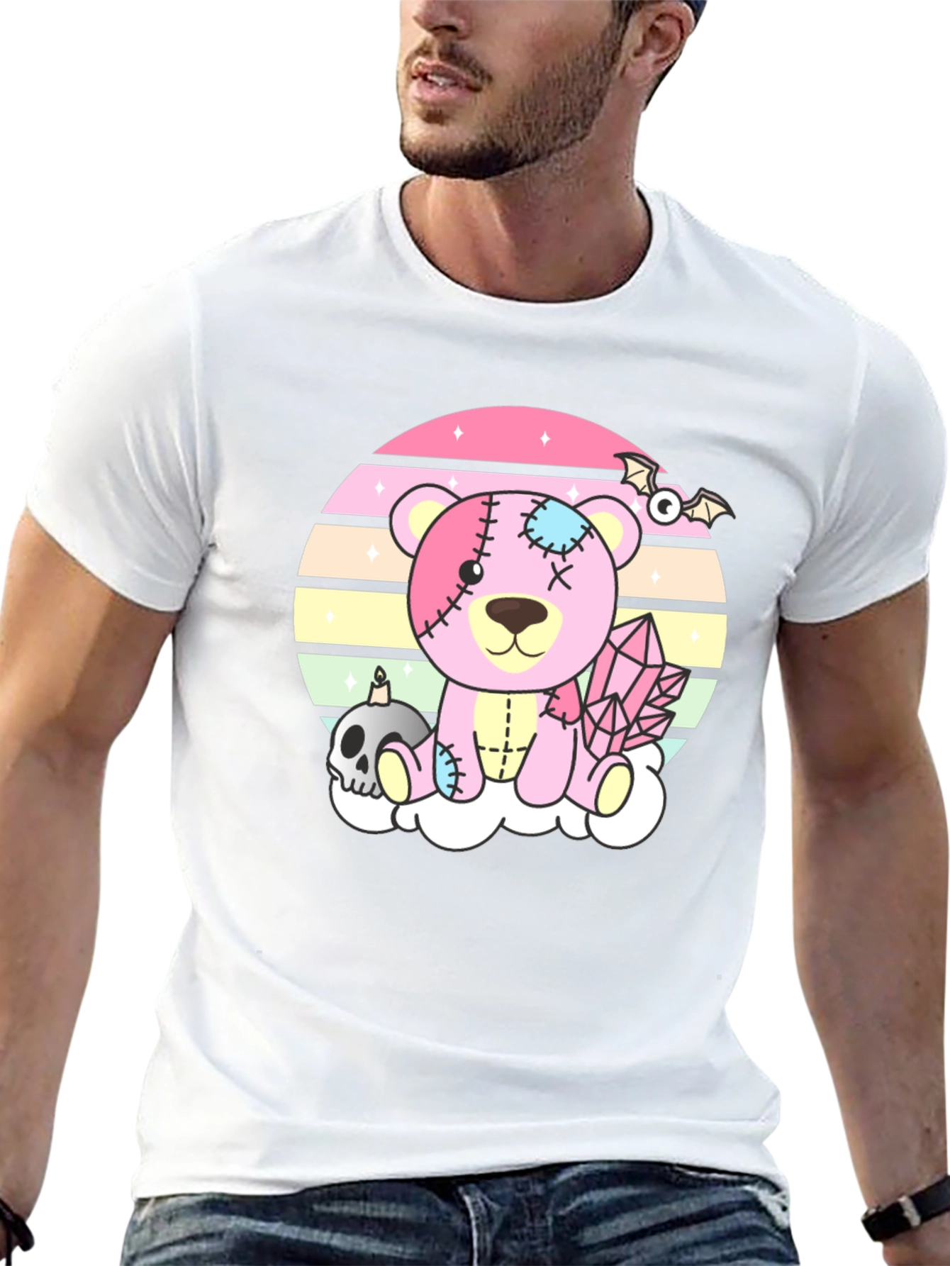 Pastel Goth Teddy Bear T-Shirt