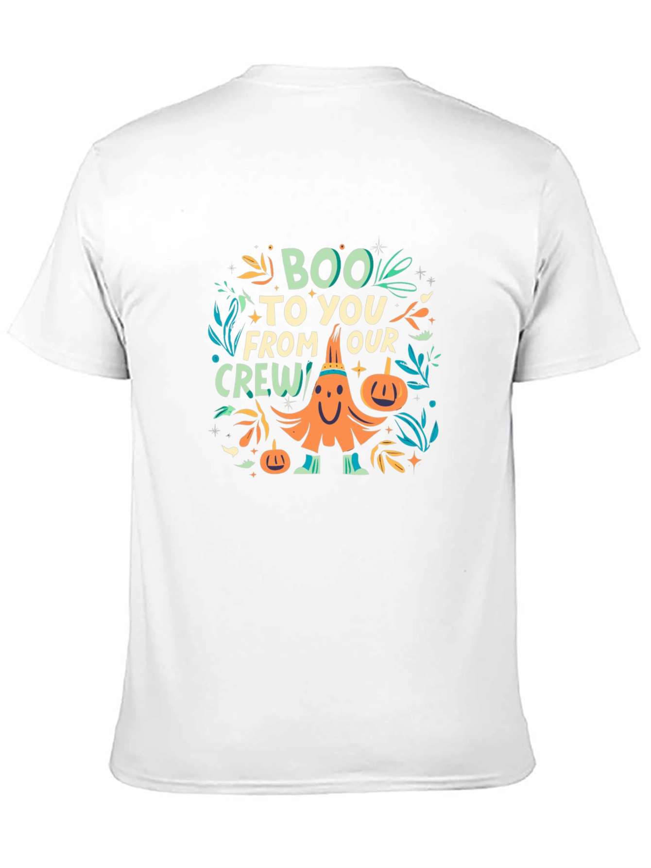 Boo To You From Our Crew Halloween Graphic Tee