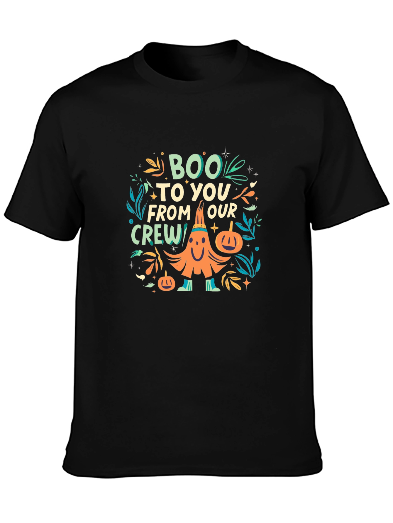 Boo To You From Our Crew Halloween Graphic Tee