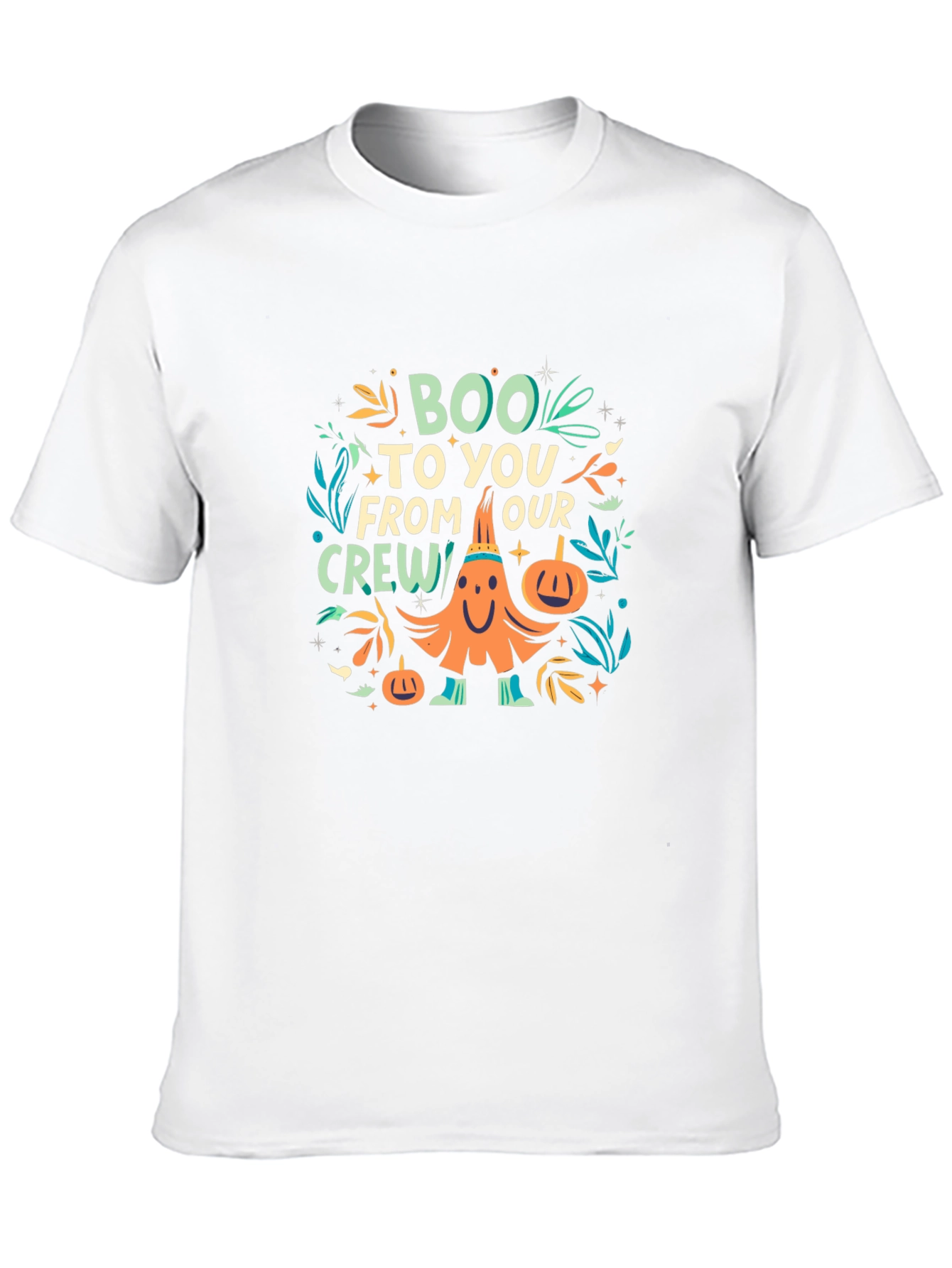 Boo To You From Our Crew Halloween Graphic Tee