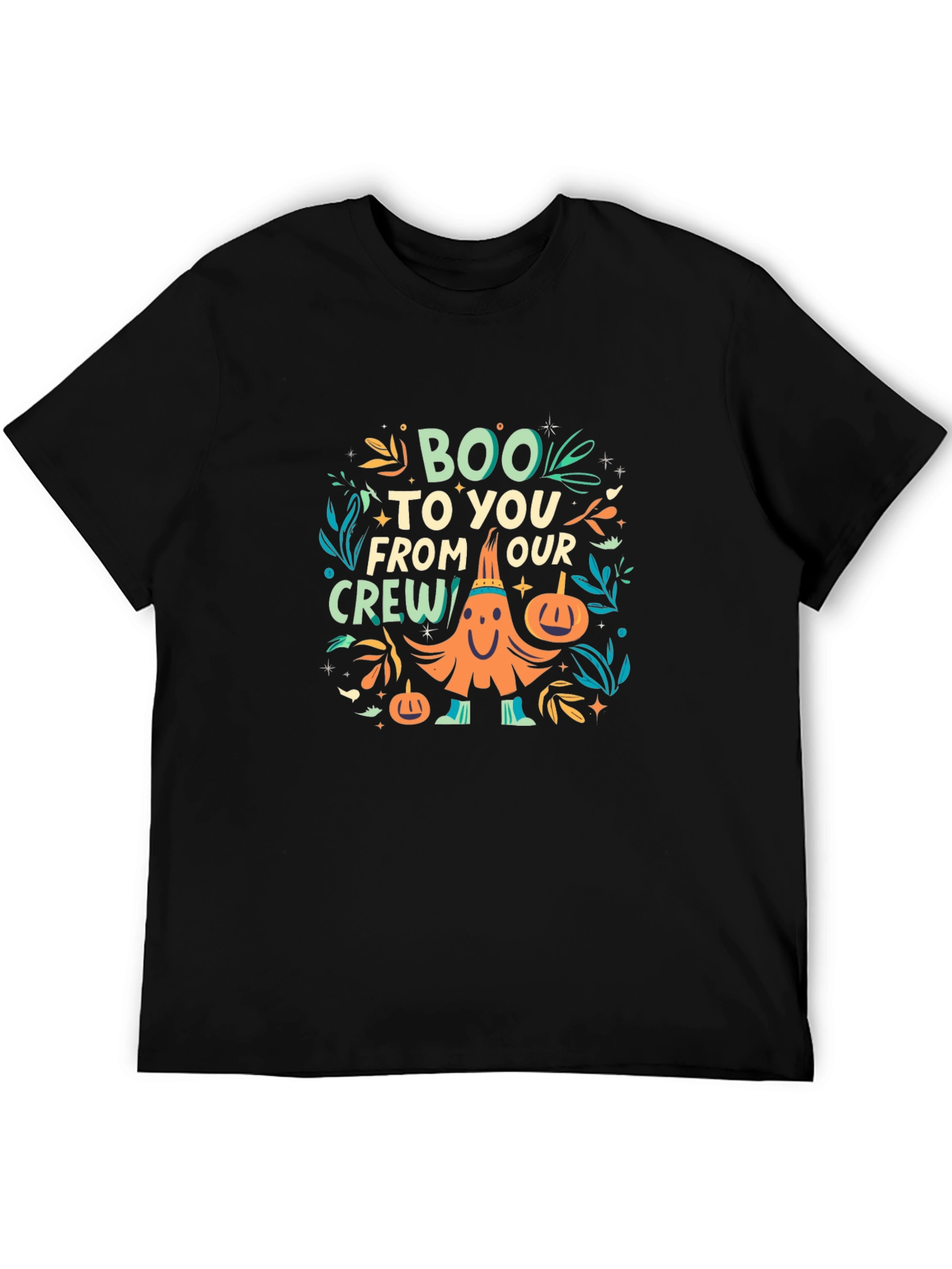 Boo To You From Our Crew Halloween Graphic Tee