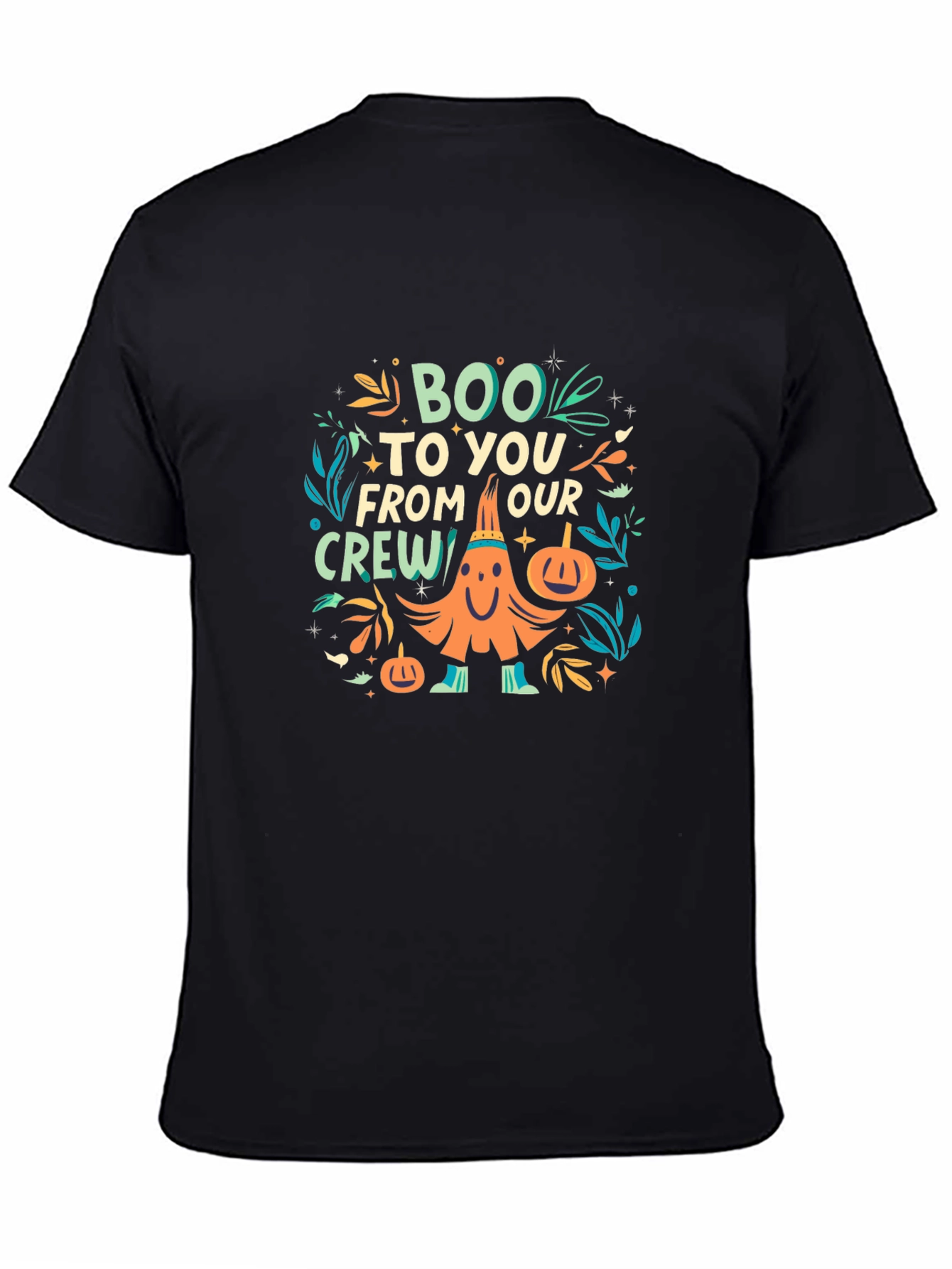 Boo To You From Our Crew Halloween Graphic Tee