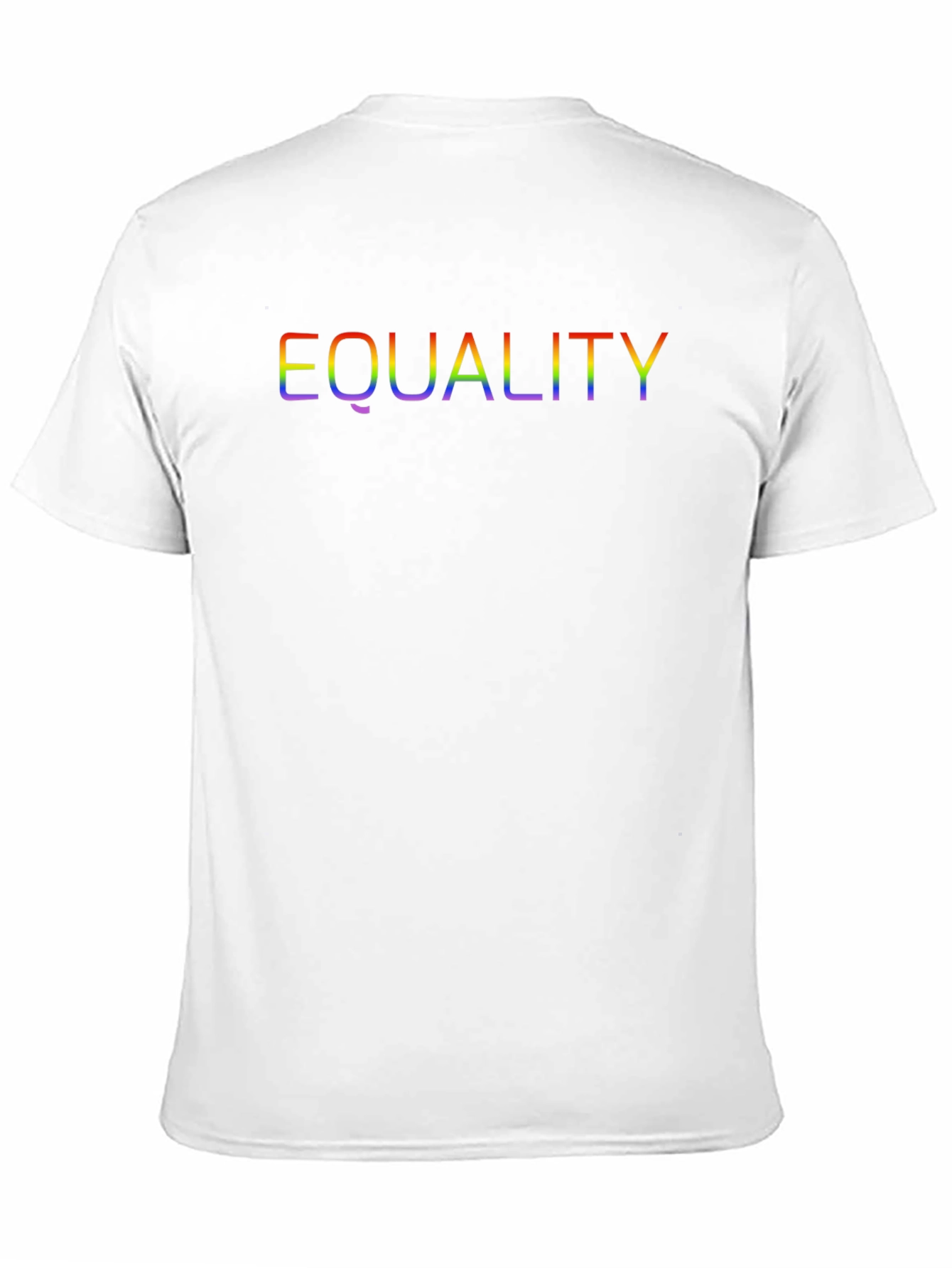Equality Rainbow Pride T-Shirt - Black