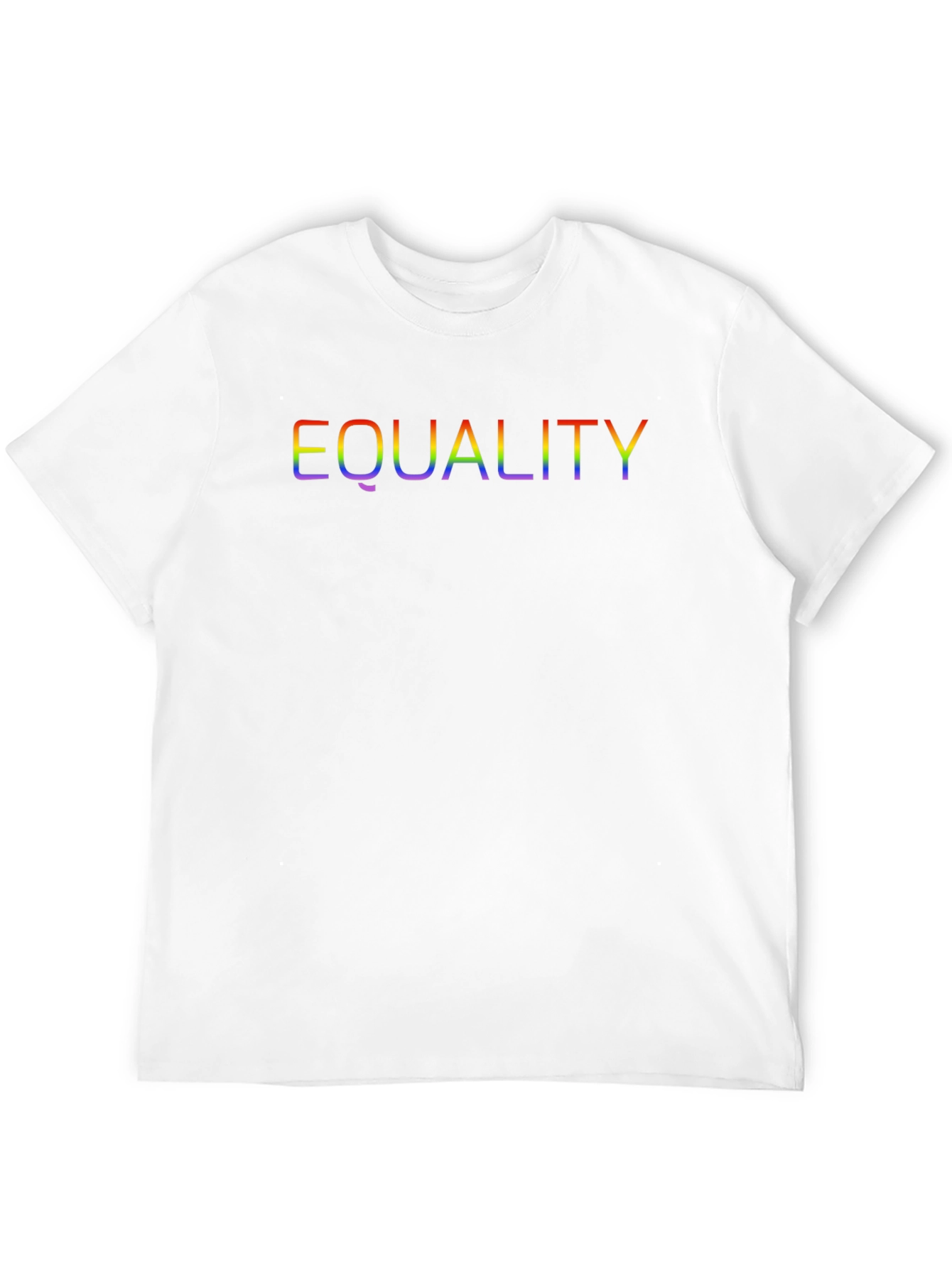 Equality Rainbow Pride T-Shirt - Black