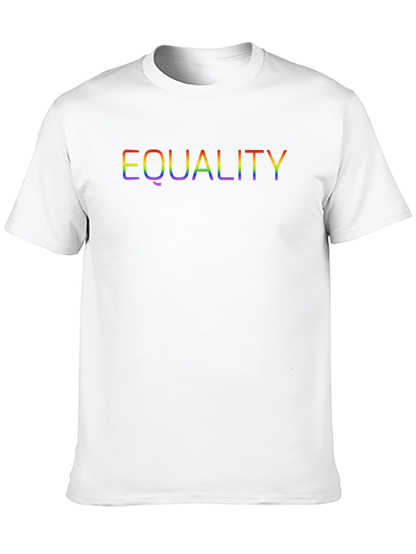 Equality Rainbow Pride T-Shirt - Black