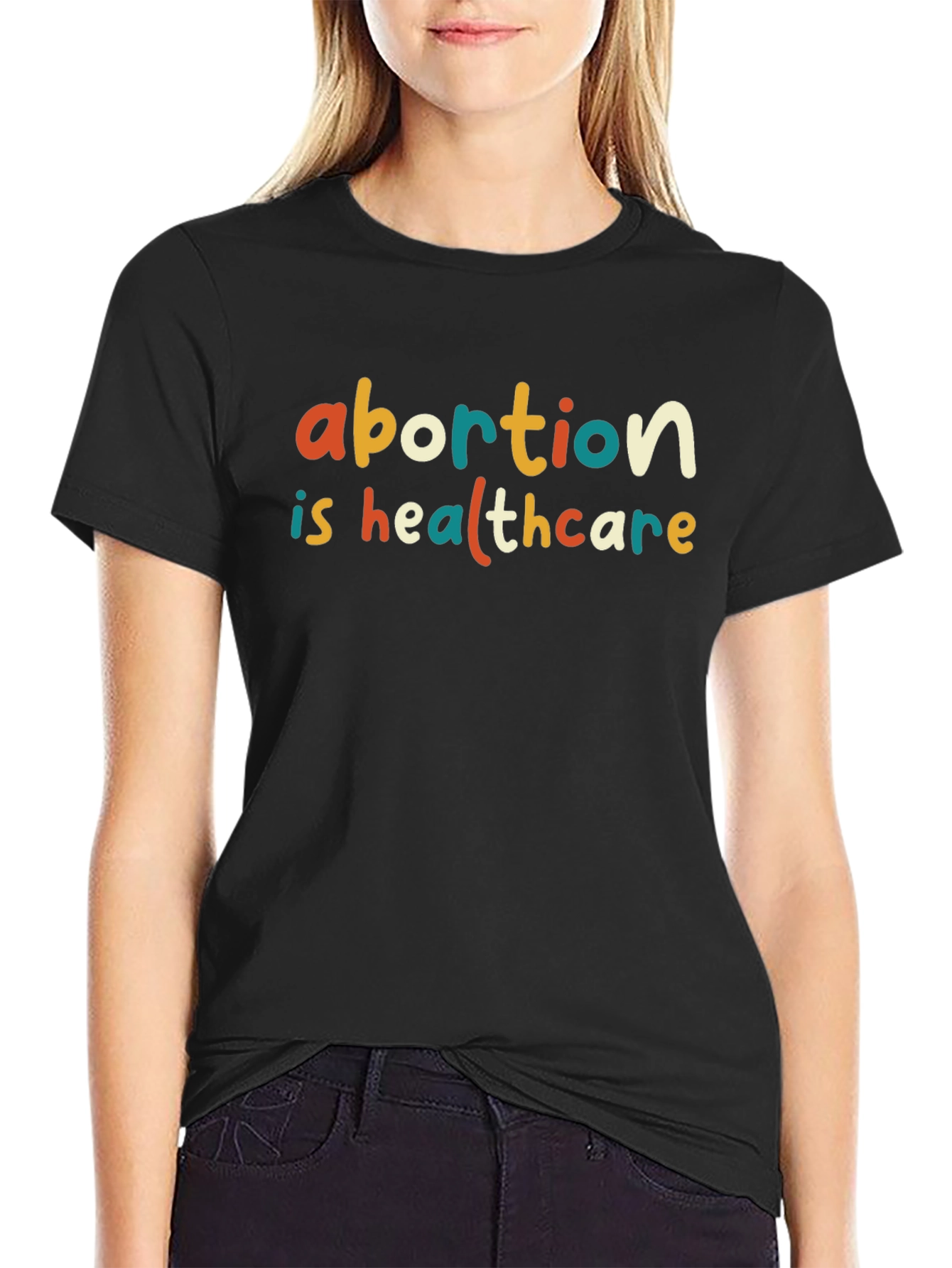 Abortion is Healthcare Graphic T-Shirt