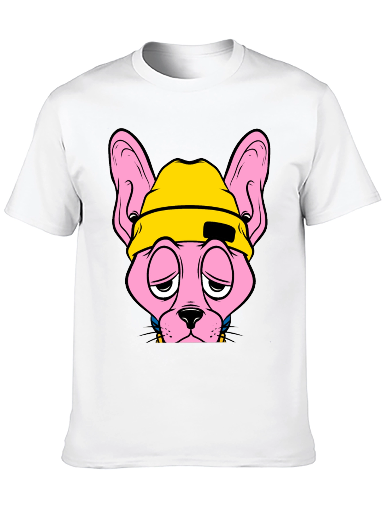 Cool Cat Graphic T-Shirt - Black