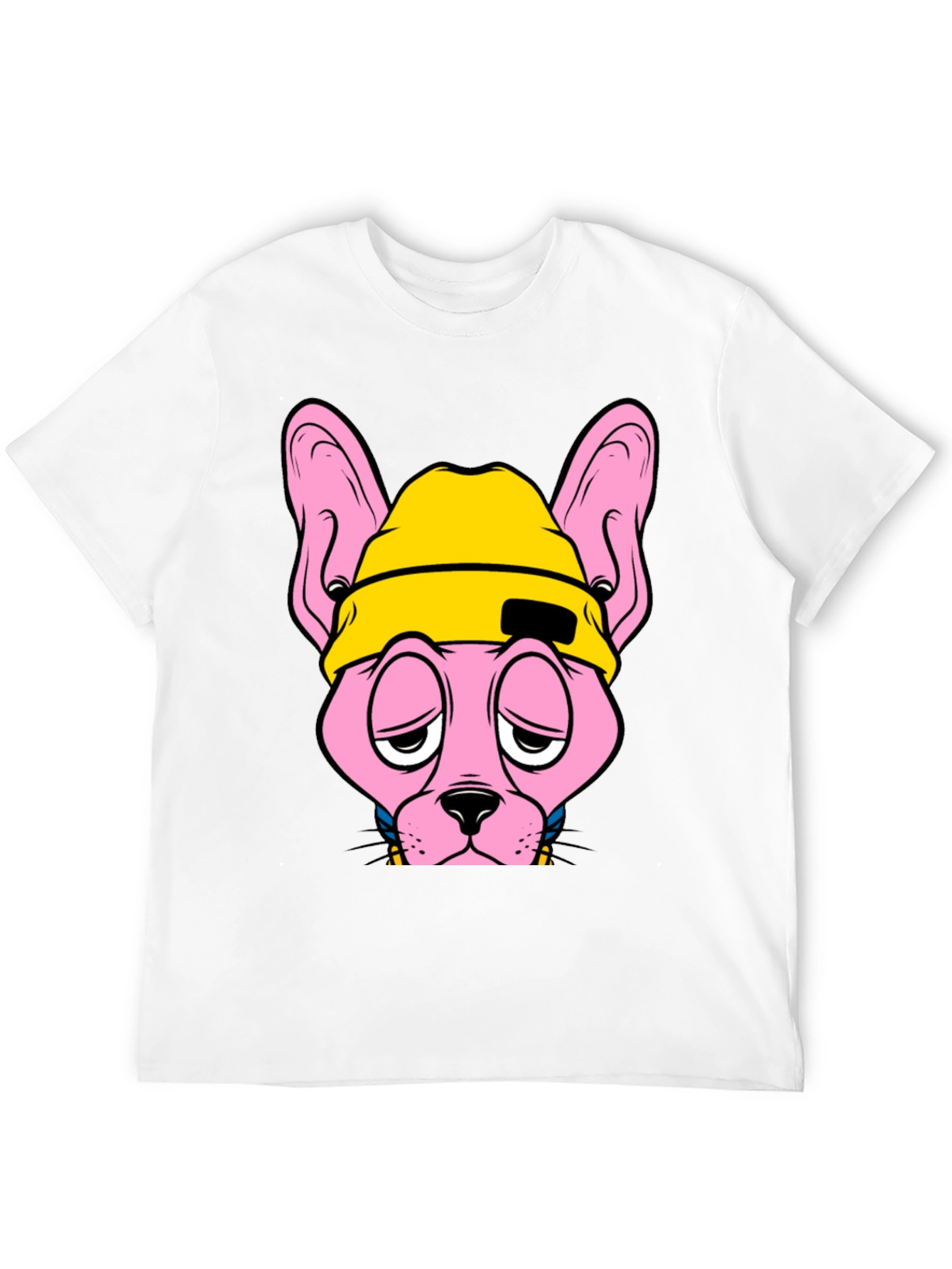 Cool Cat Graphic T-Shirt - Black