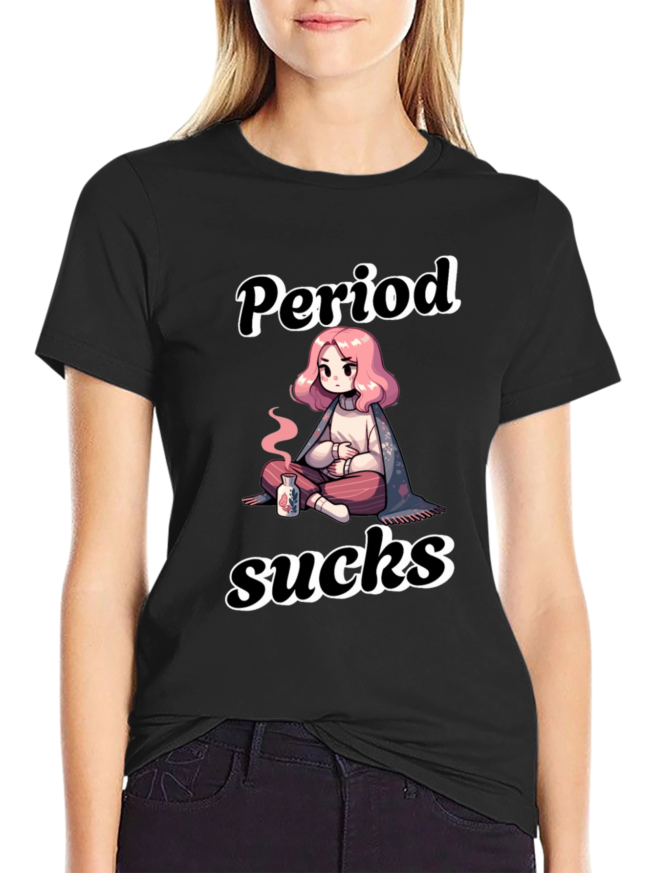 Period Sucks Graphic T-Shirt