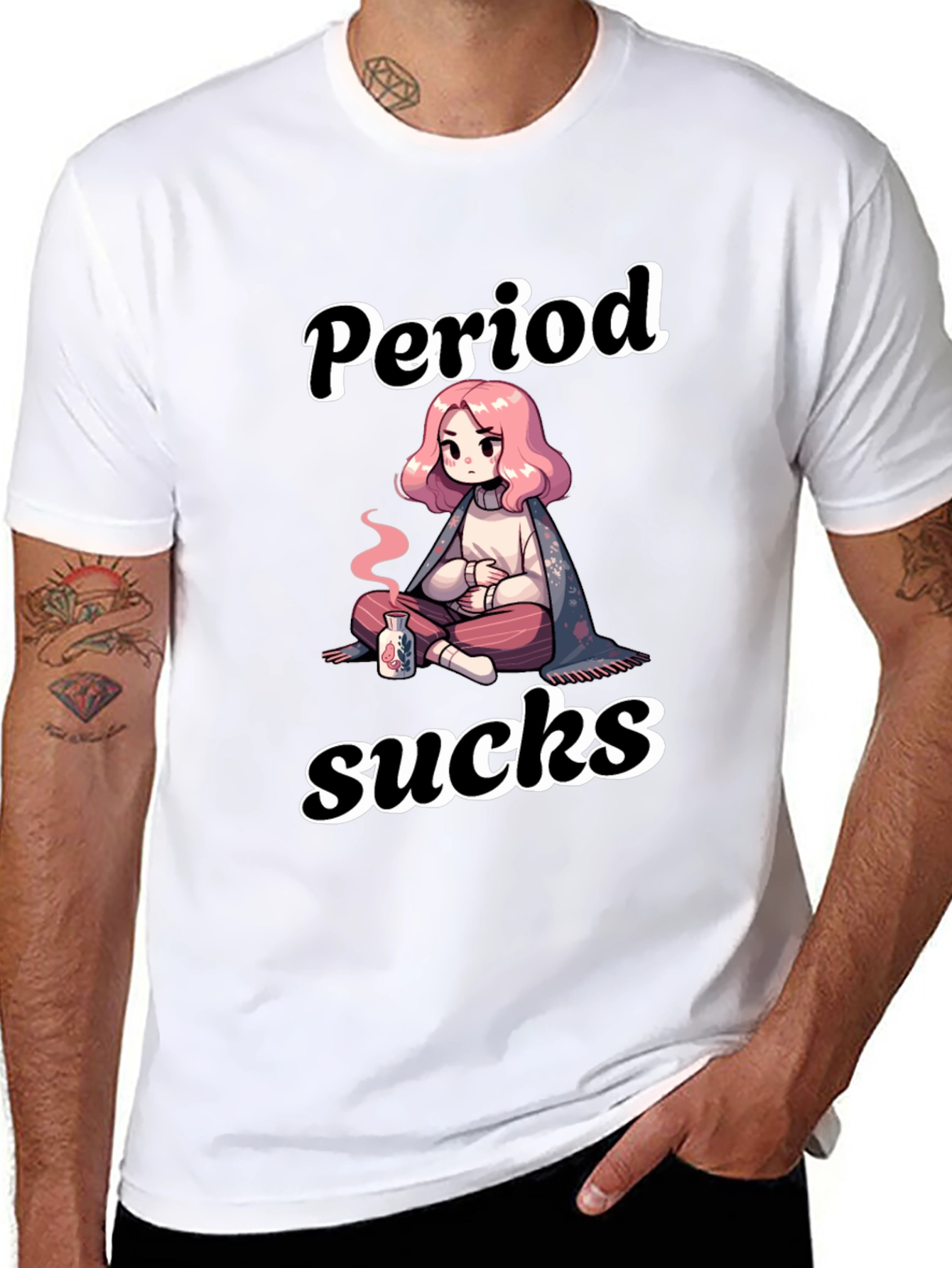 Period Sucks Graphic T-Shirt