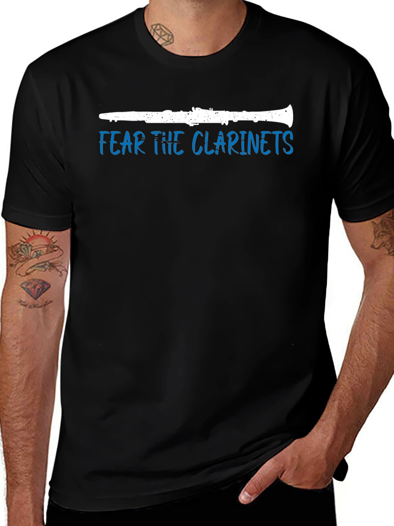 Fear The Clarinets T-Shirt - Music Lover Tee