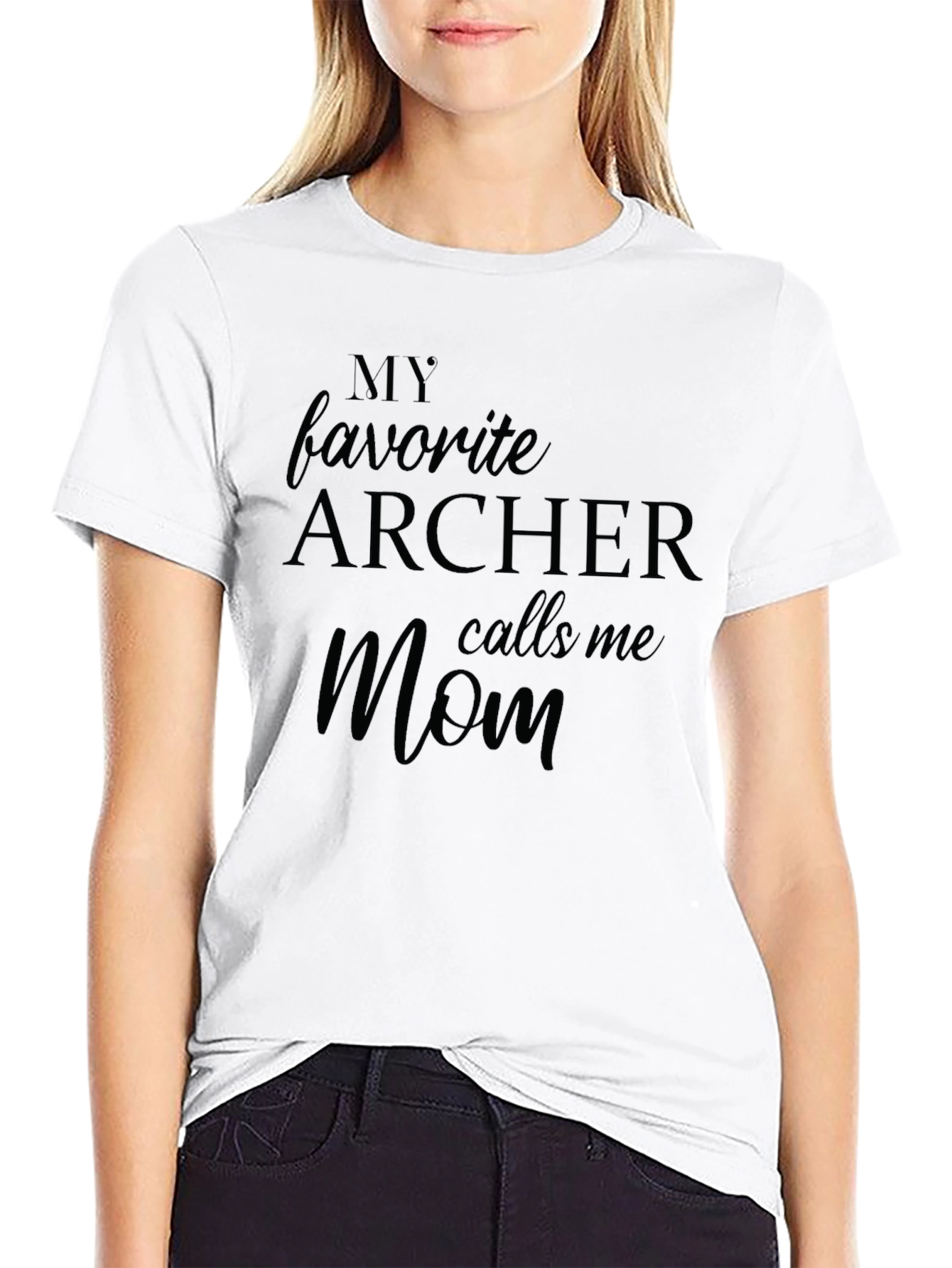 Archer Mom T-Shirt: My Favorite Archer