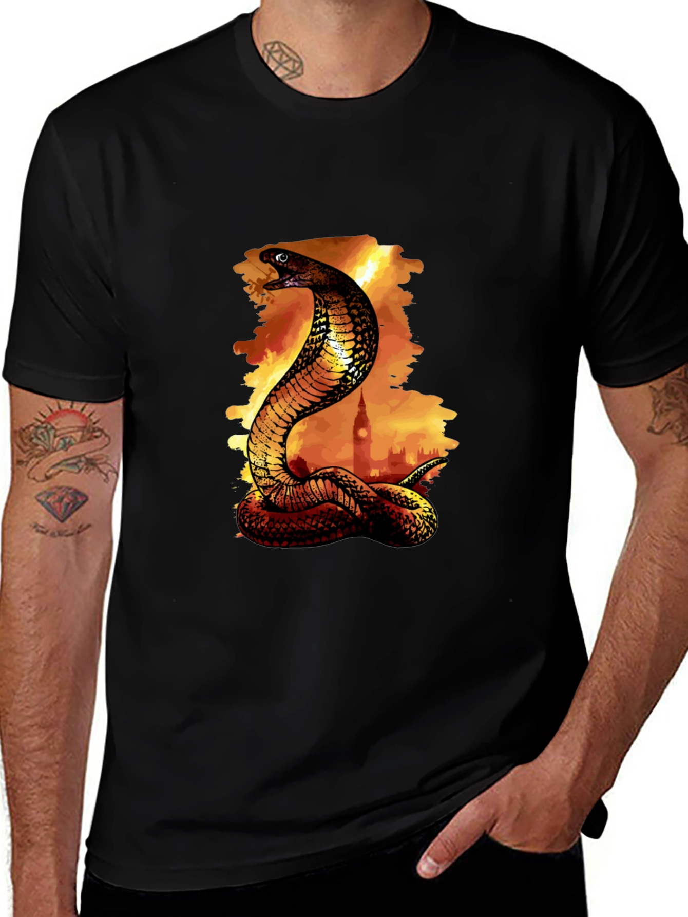 Cobra London Black T-Shirt