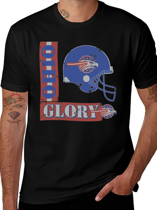 Ohio Glory Football Helmet Graphic T-Shirt
