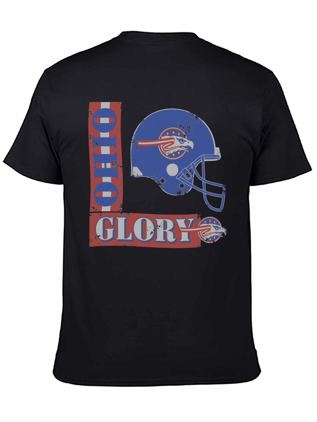 Ohio Glory Football Helmet Graphic T-Shirt