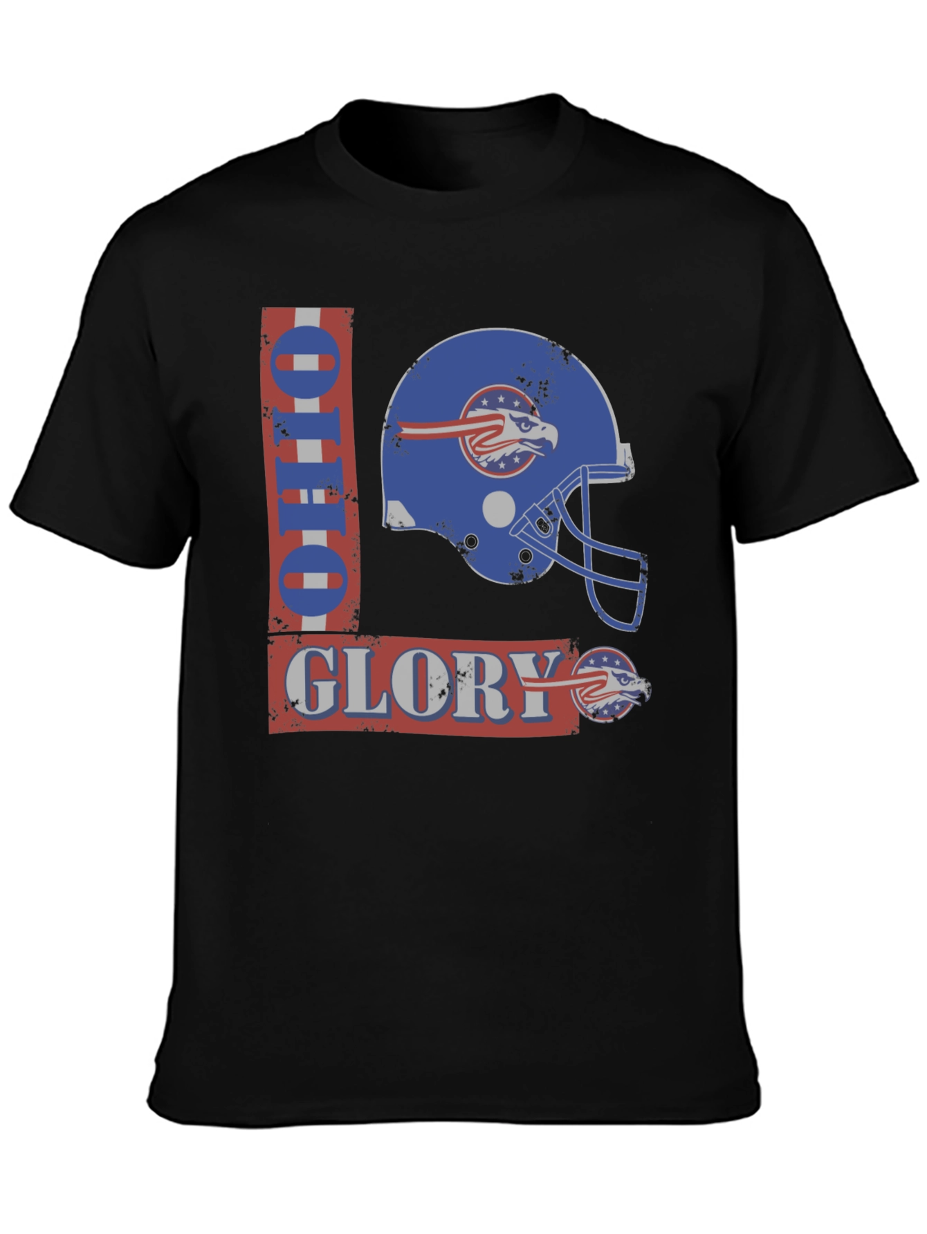 Ohio Glory Football Helmet Graphic T-Shirt