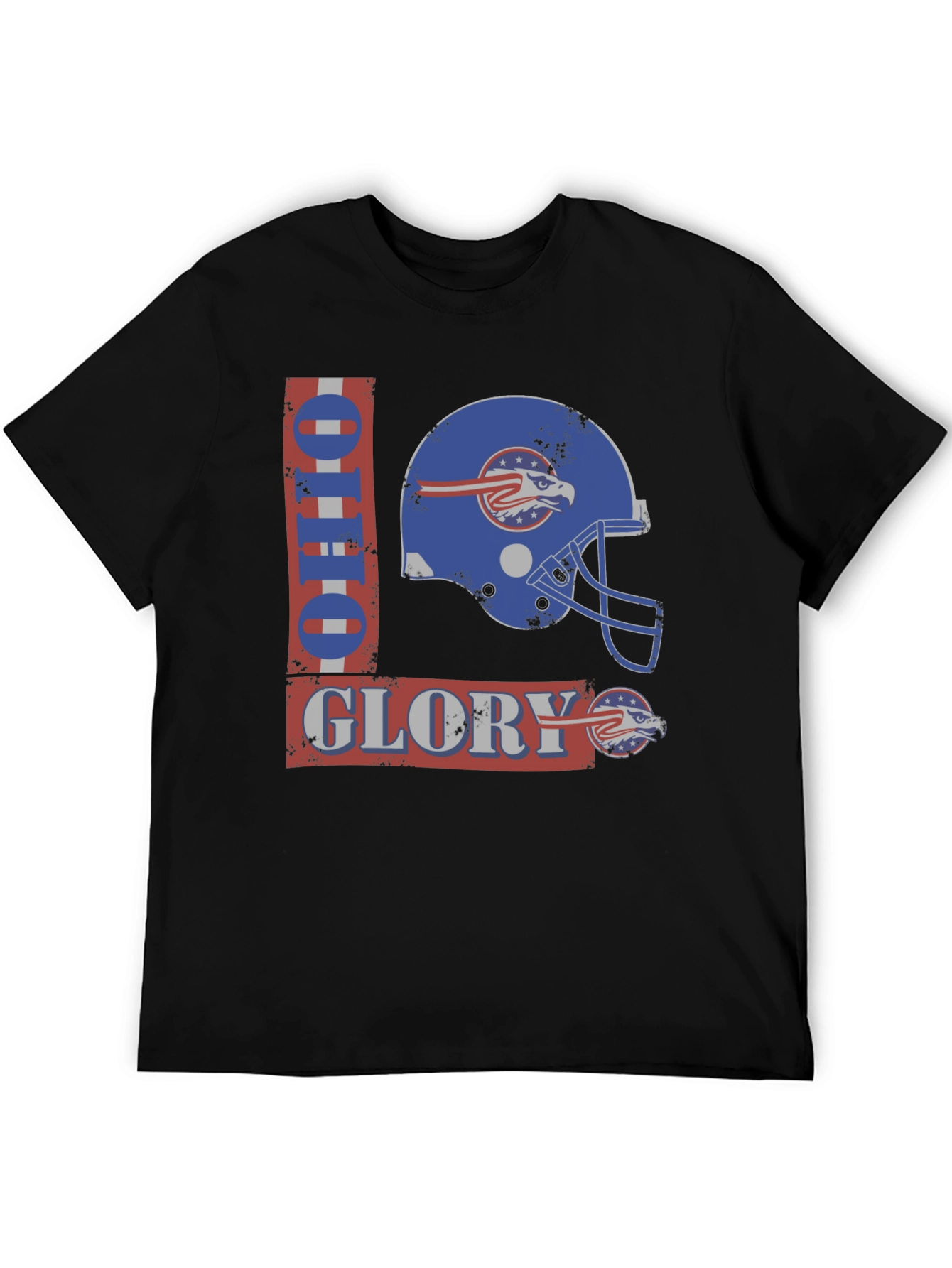 Ohio Glory Football Helmet Graphic T-Shirt
