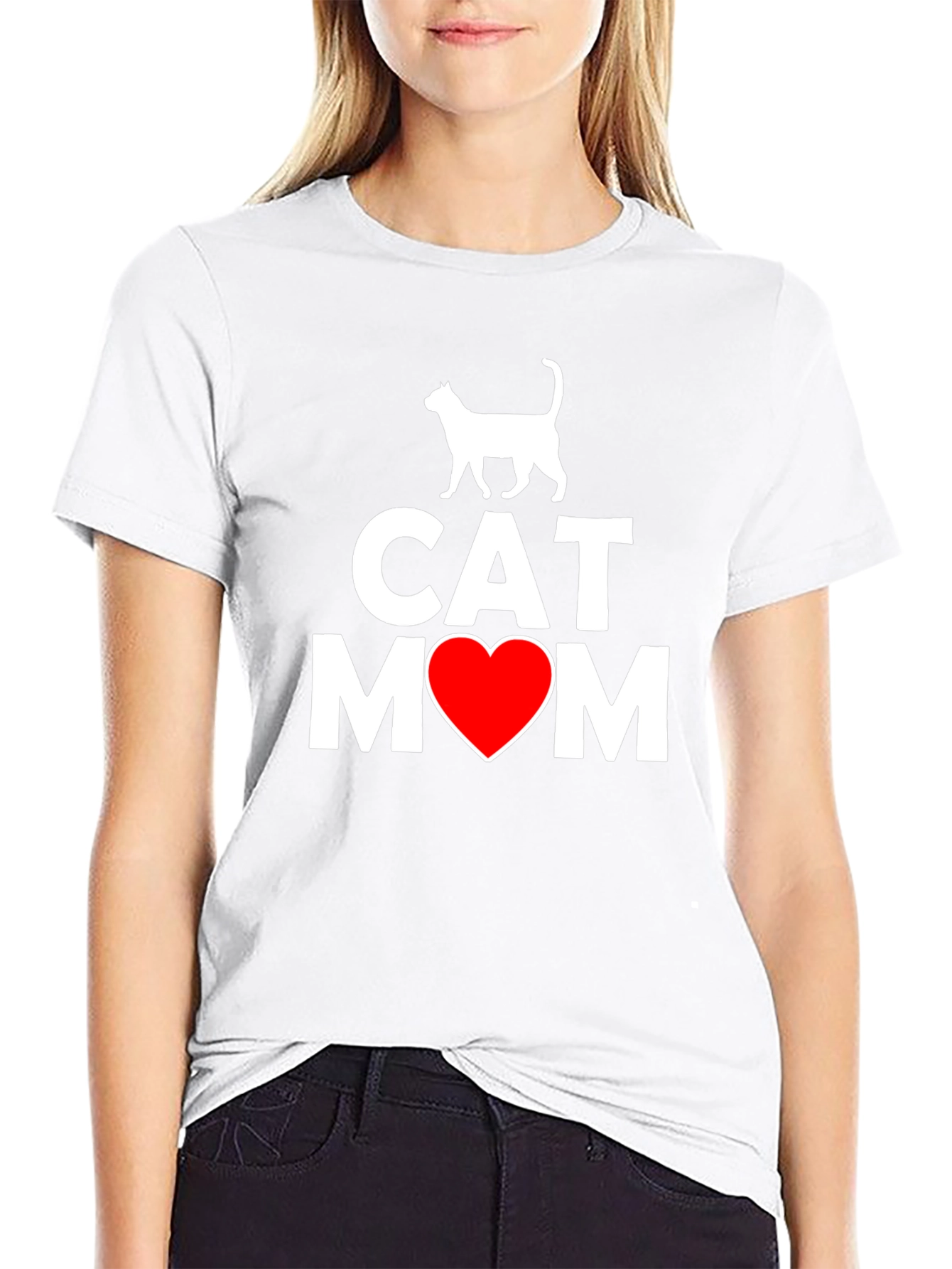 Cat Mom T-Shirt - Graphic Tee