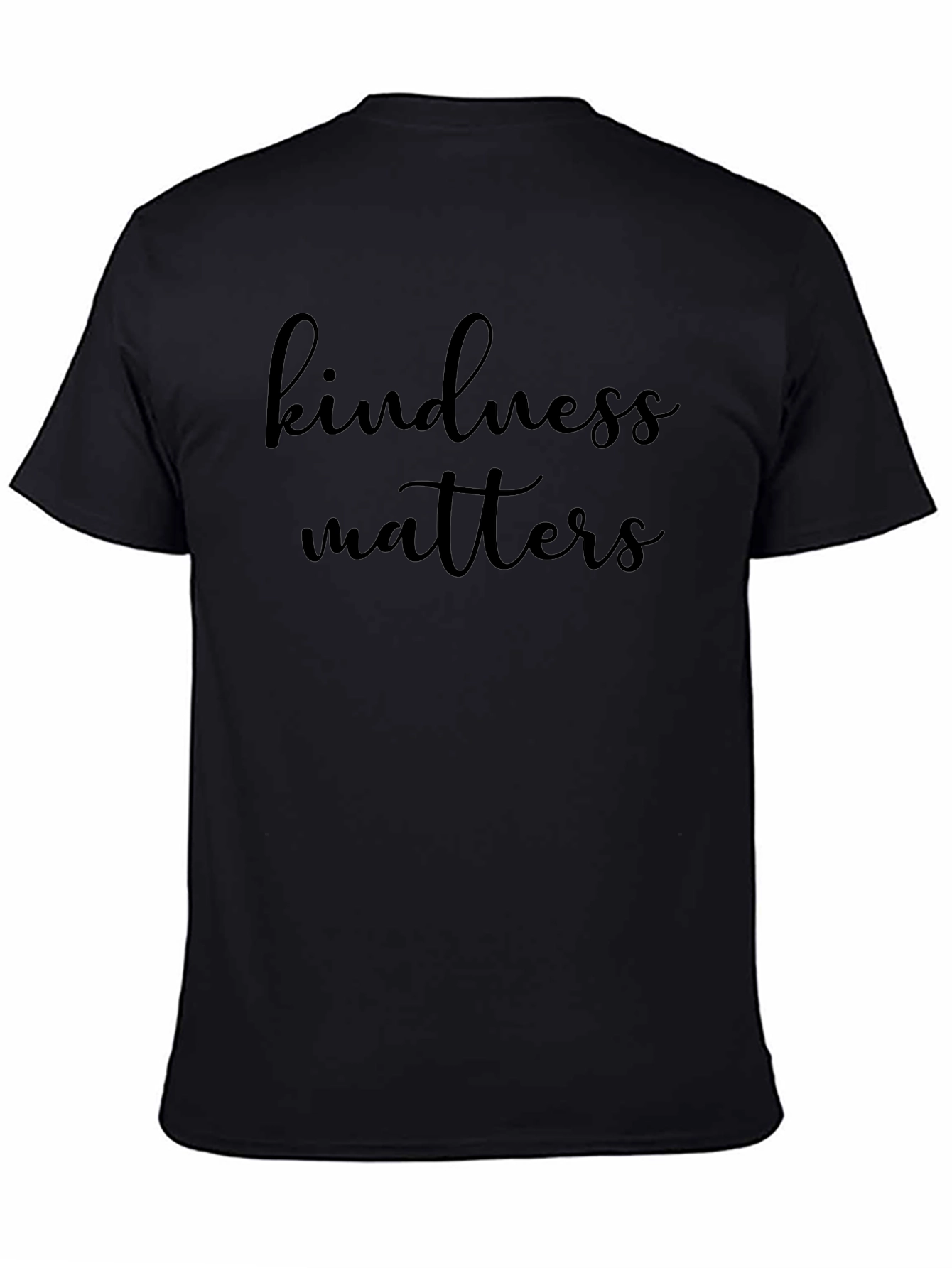 Kindness Matters Black Graphic Tee - Unisex
