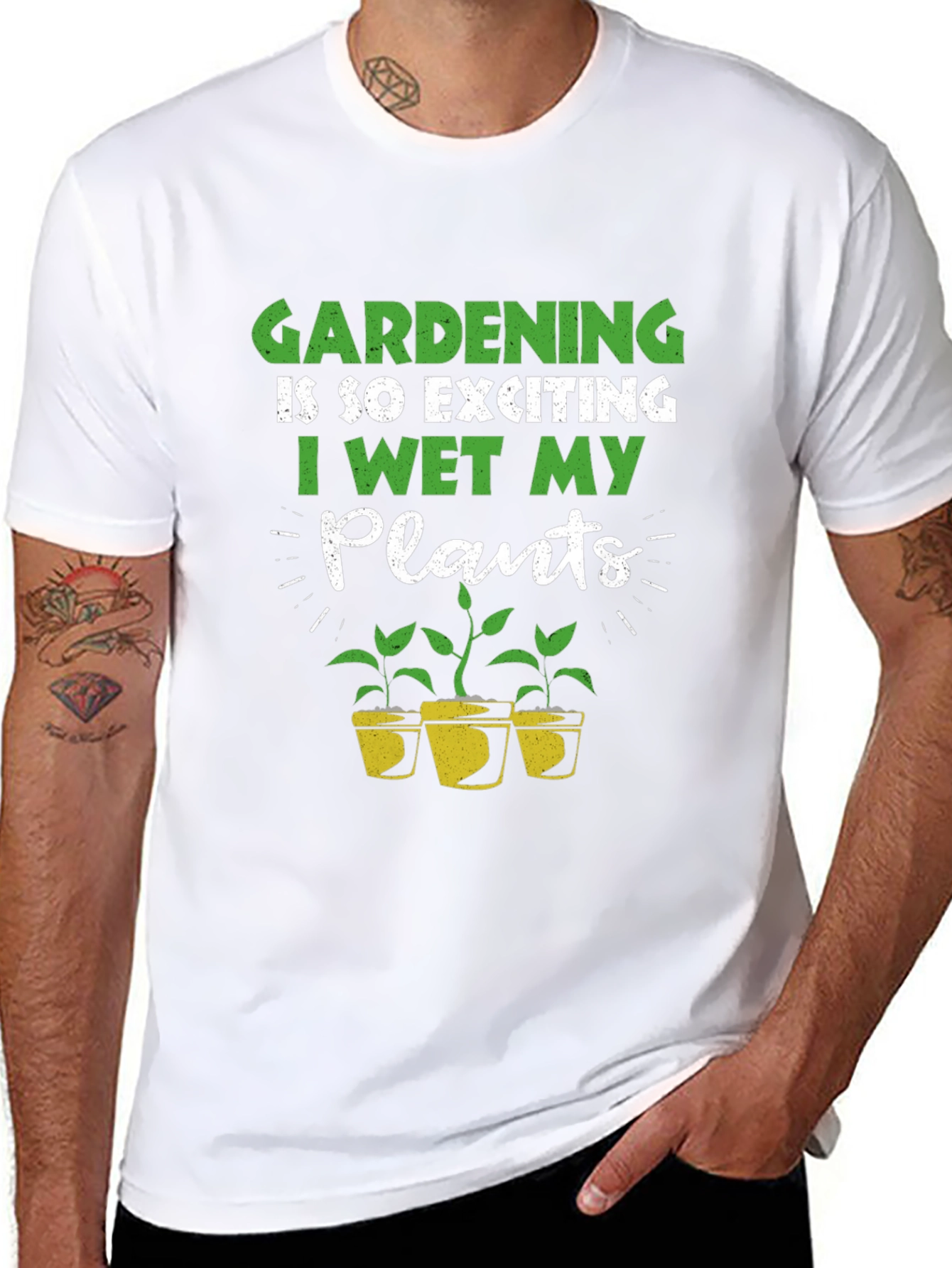 Gardening T-Shirt: I Wet My Plants
