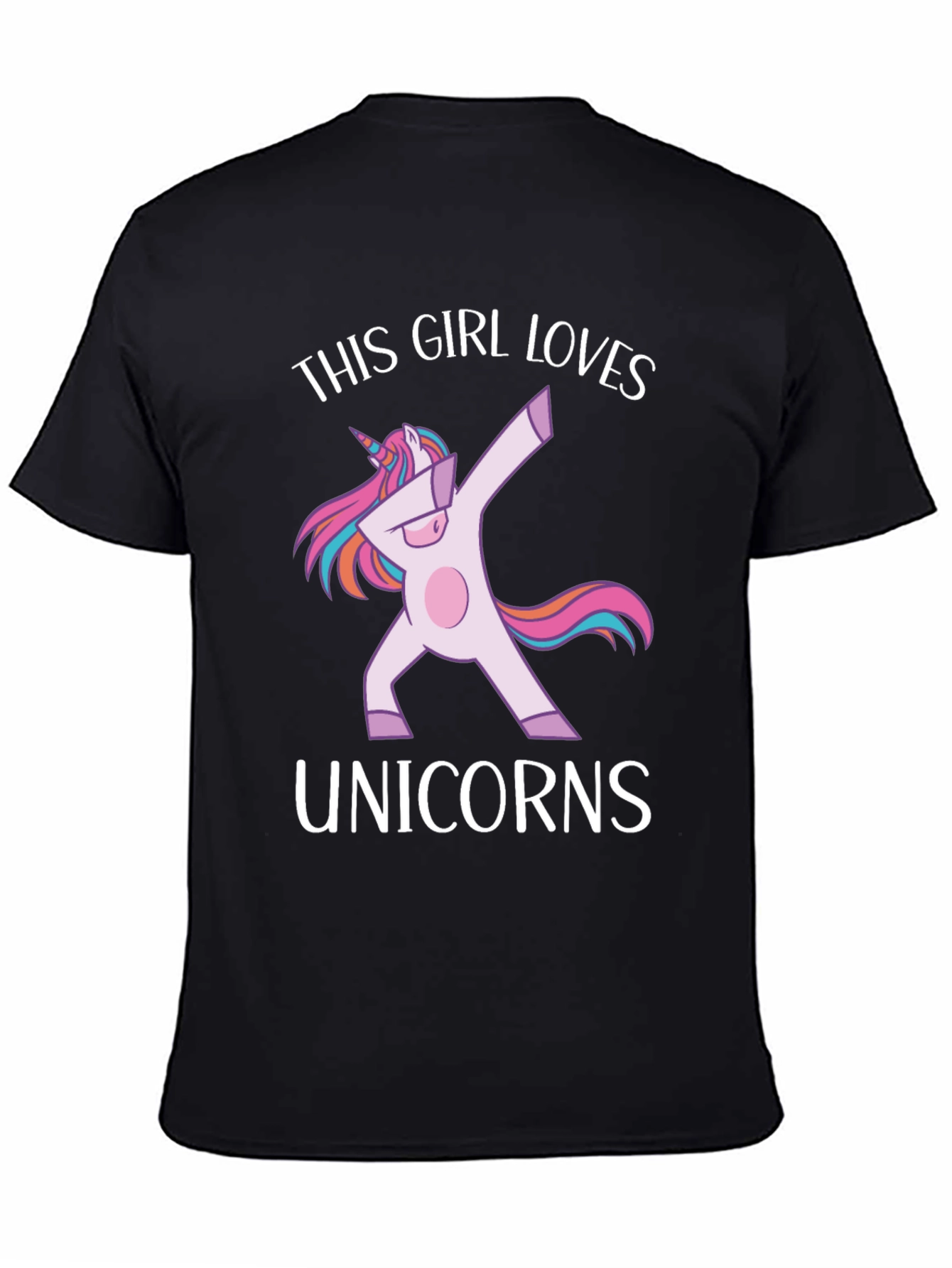 This Girl Loves Unicorns Graphic Tee