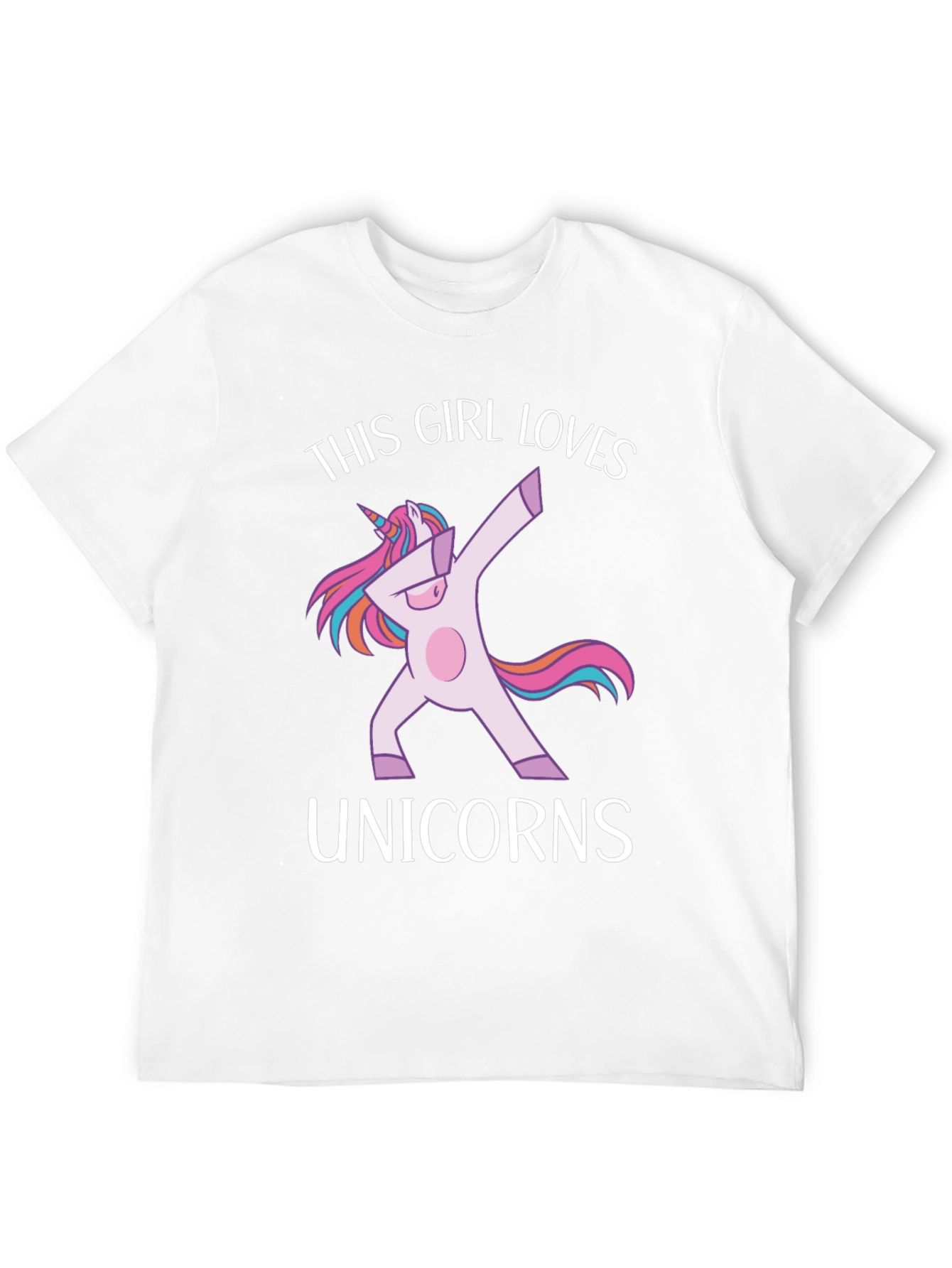 This Girl Loves Unicorns Graphic Tee