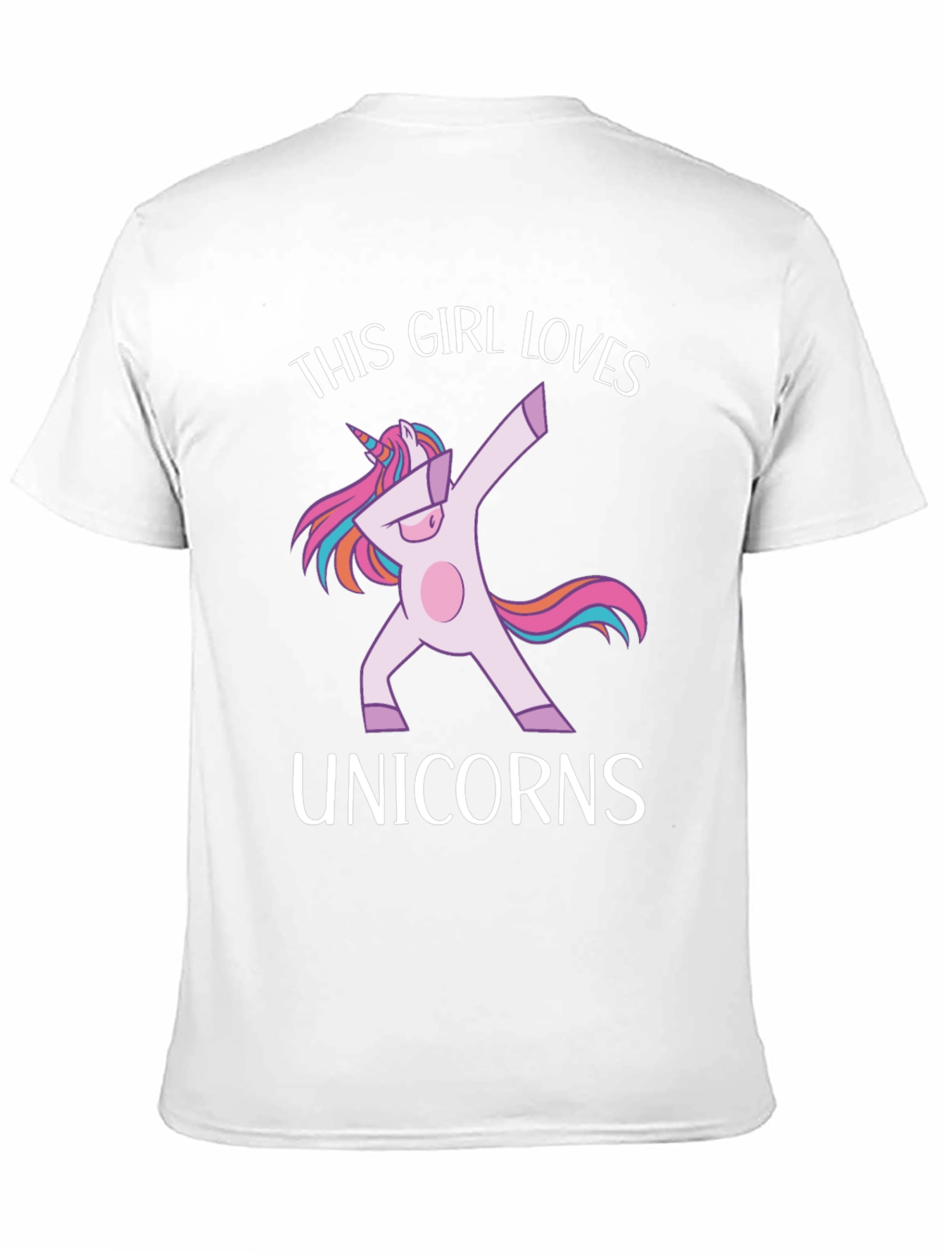 This Girl Loves Unicorns Graphic Tee