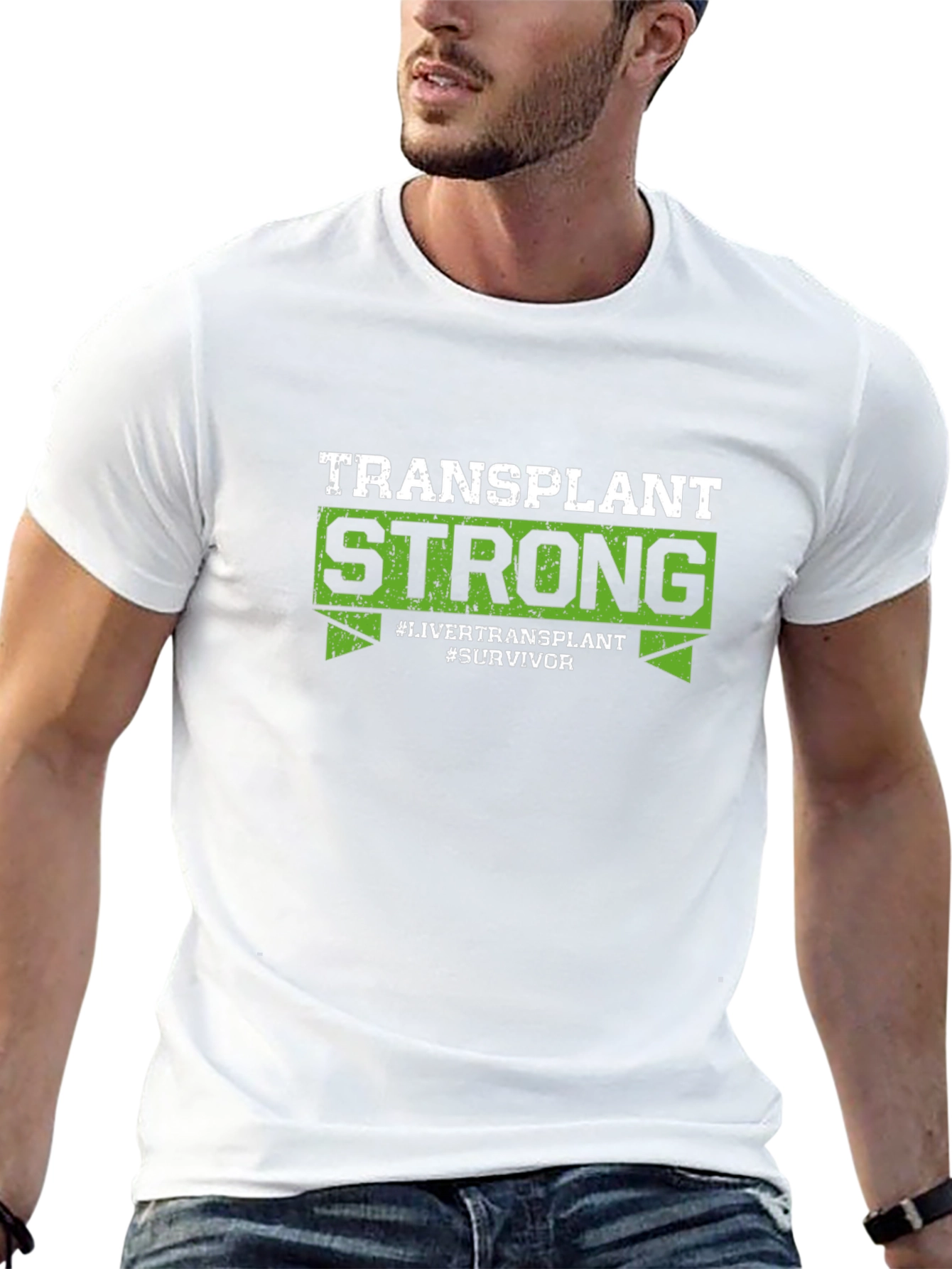Transplant Strong T-Shirt - Liver Transplant Survivor