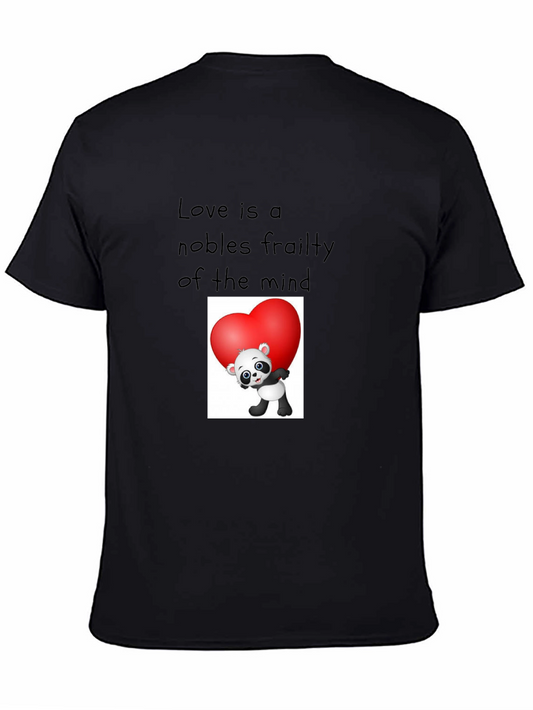 Love Panda Graphic T-Shirt
