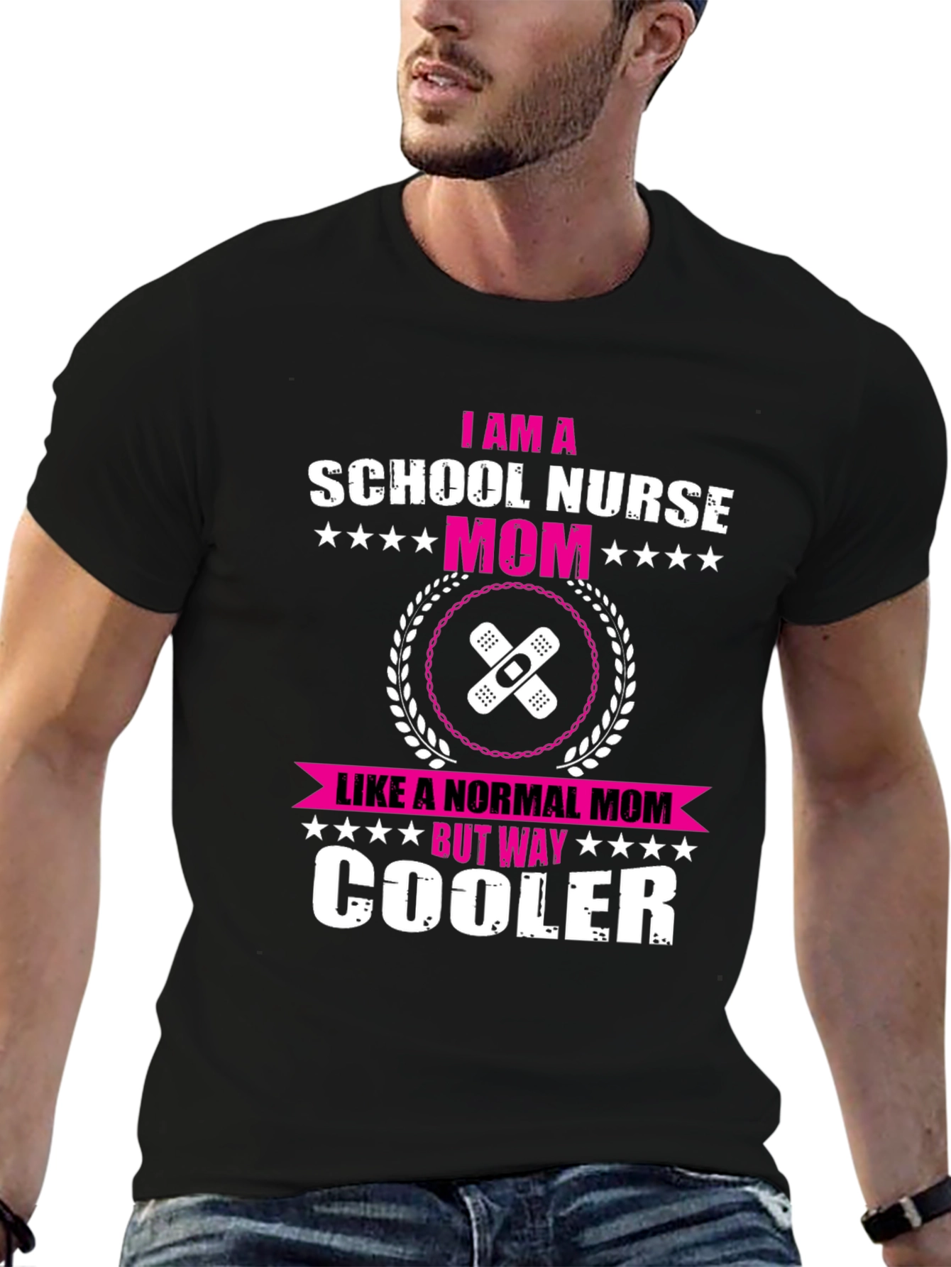 School Nurse Mom T-Shirt - Way Cooler Nurse Tee