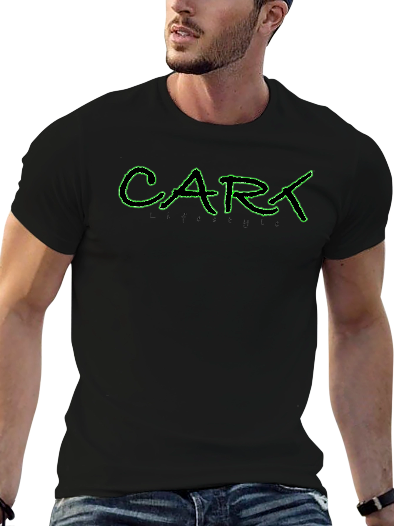 CARK Lifestyle Black Graphic Tee